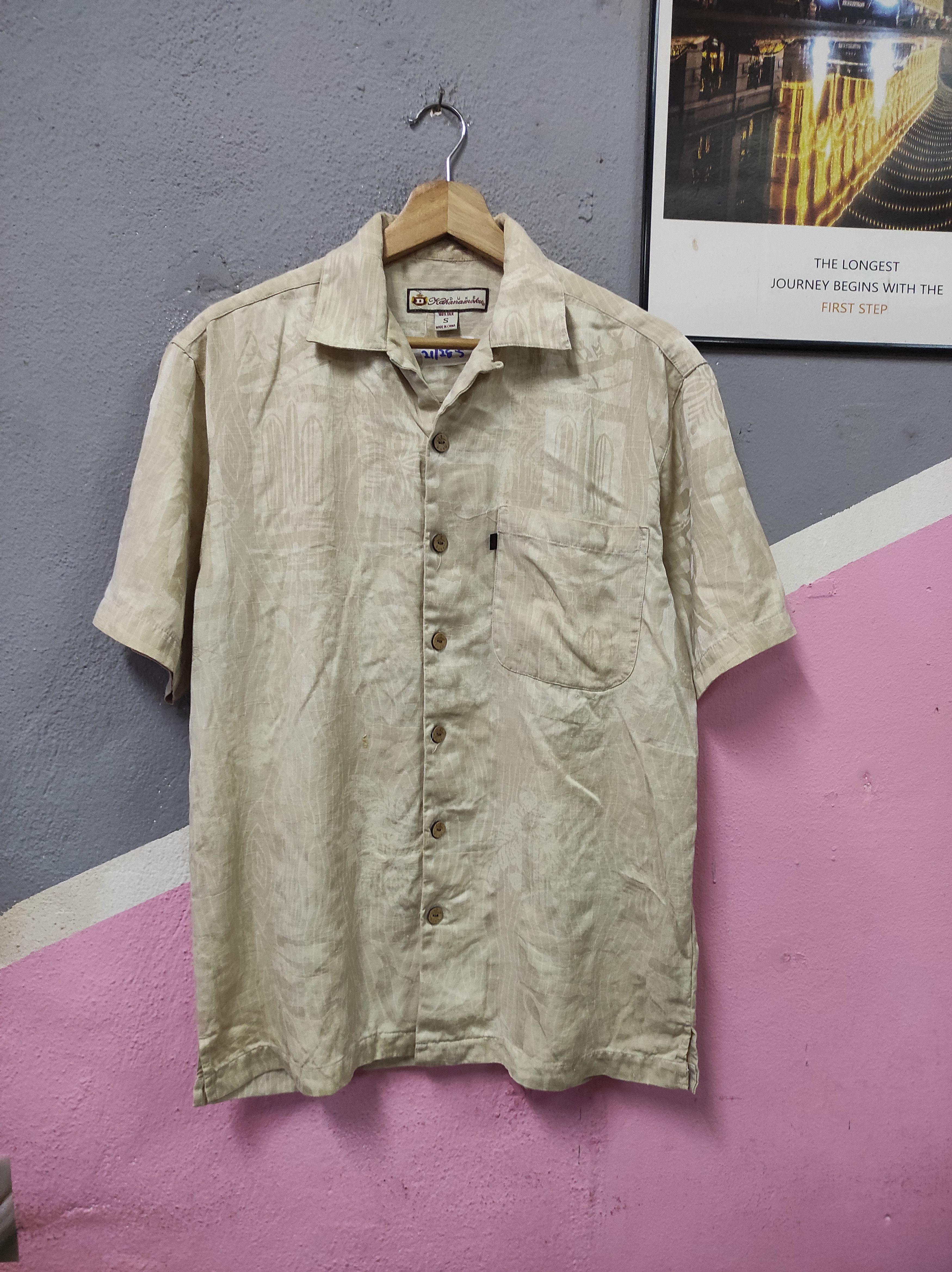 Duke Kahanamoku DUKE KAHANAMOKU SILK HAWAII SHIRT Size US S / EU 44-46 / 1 - 1 Thumbnail