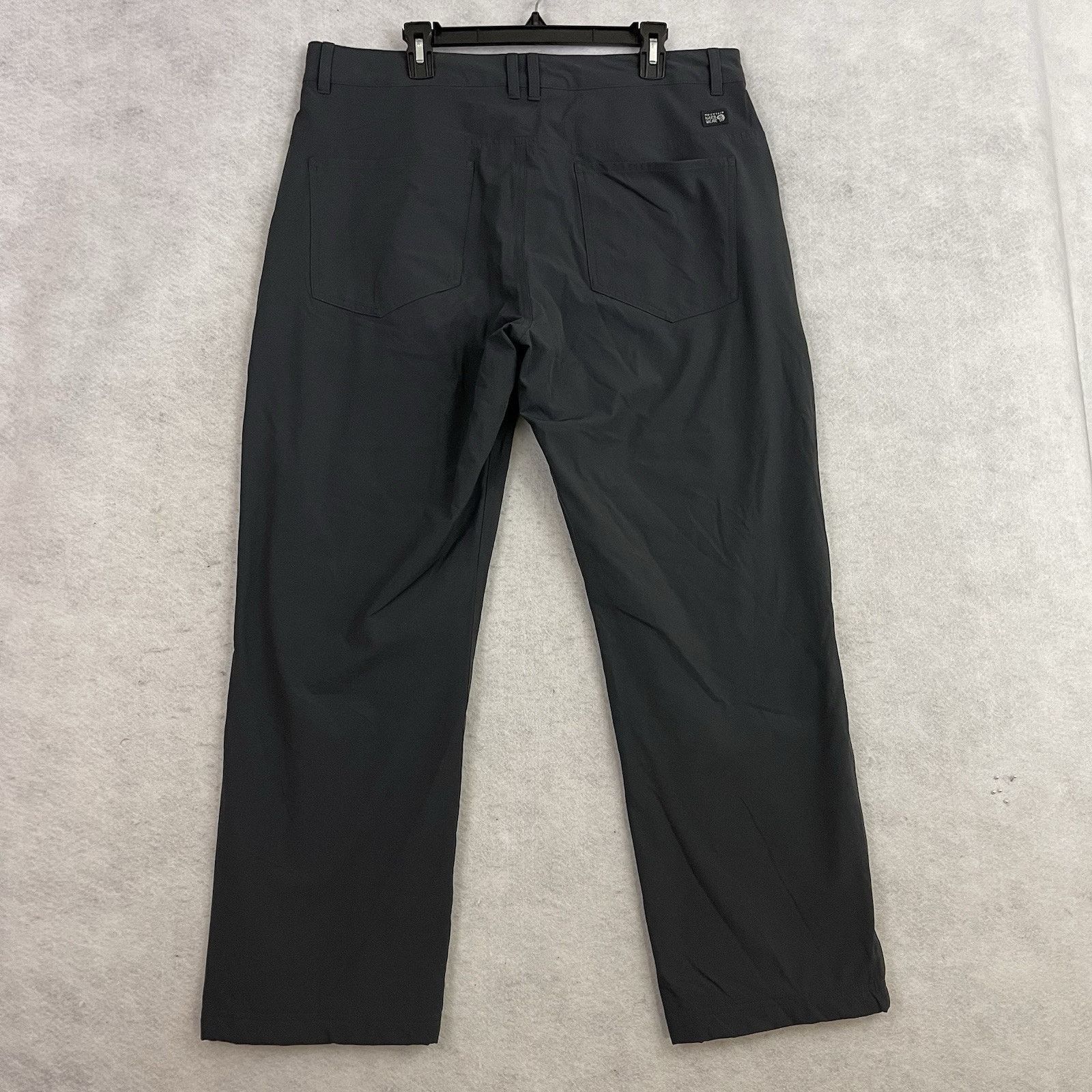 MOUNTAIN HARDWEAR Yumalino Hiking Pants Mens 38S Gray Fleece