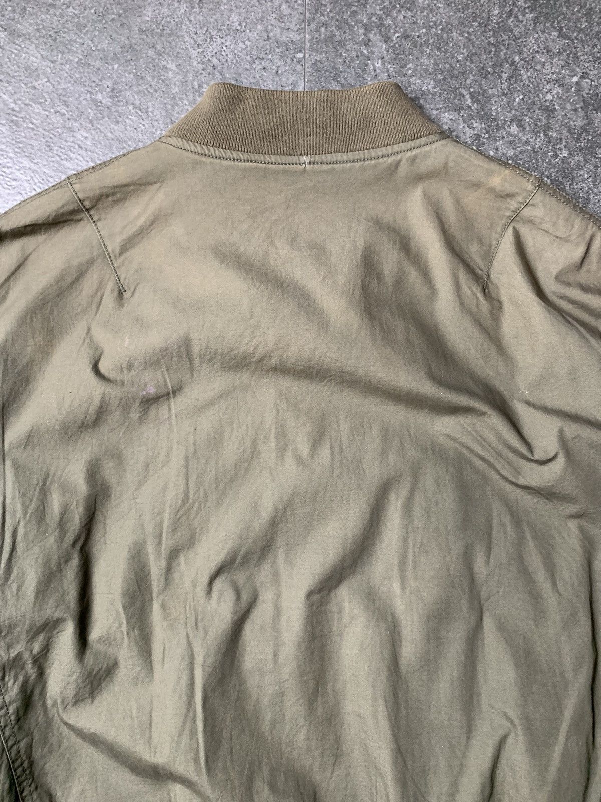 Beams Plus 2000s Beams Faded Military Bomber Jacket Size US M / EU 48-50 / 2 - 16 Thumbnail