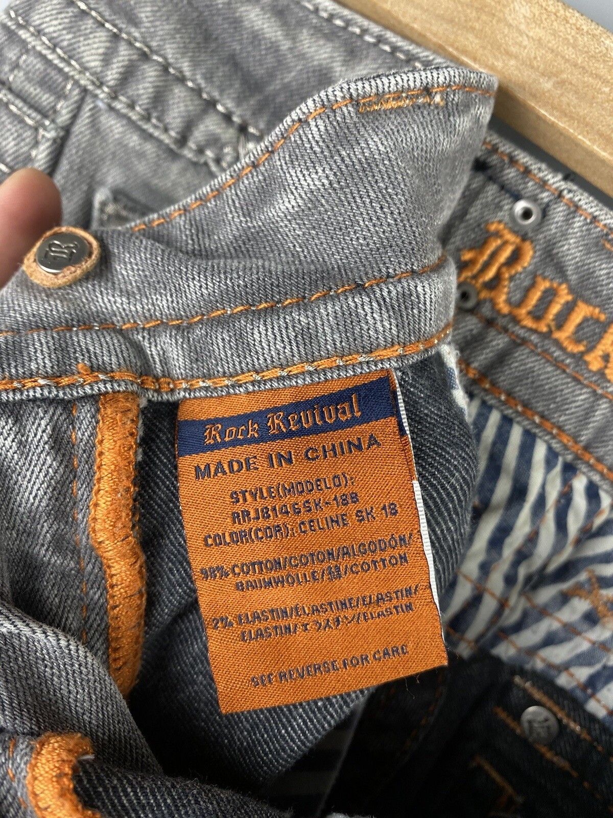 Rock Revival Rock Revival Womens Skinny Denim Jeans Pants Size 27" / US 4 / IT 40 - 11 Thumbnail