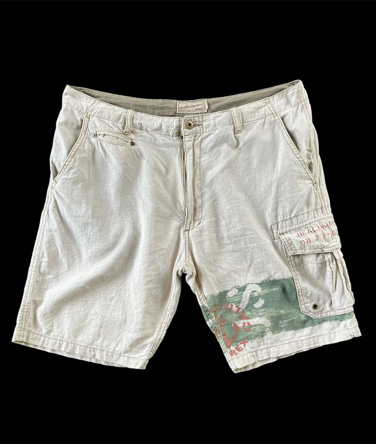 🔥Avirex California side Cargo Pocket Short Pants