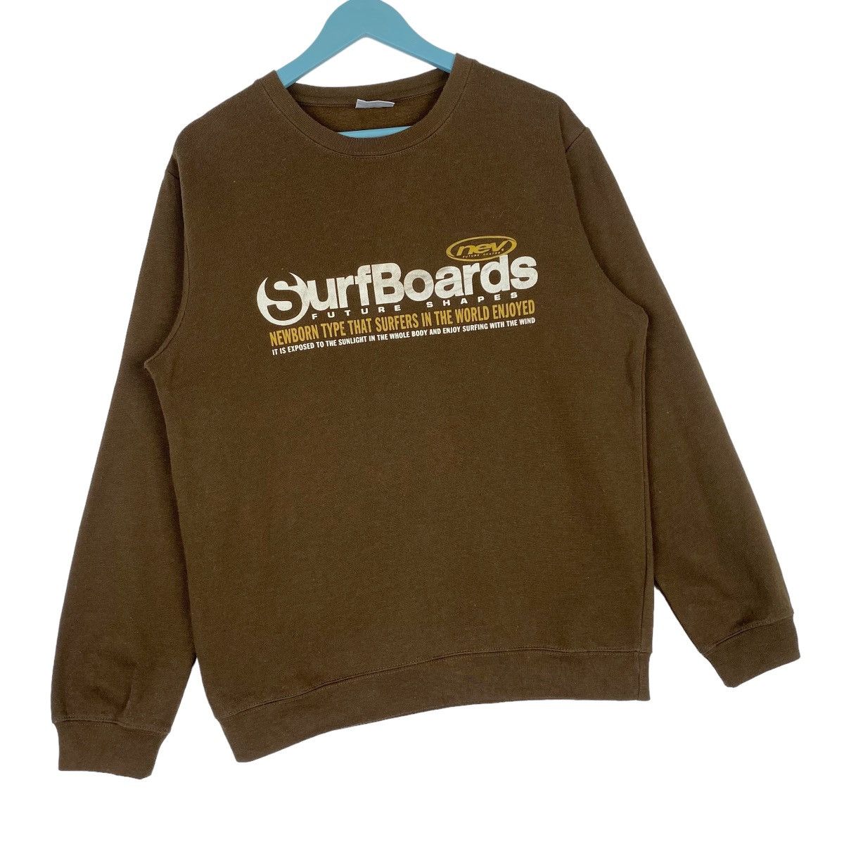 Designer × Vintage Nev Surfboards Future Shapes Sweatshirt Crewneck Pullover Size US M / EU 48-50 / 2 - 4 Thumbnail