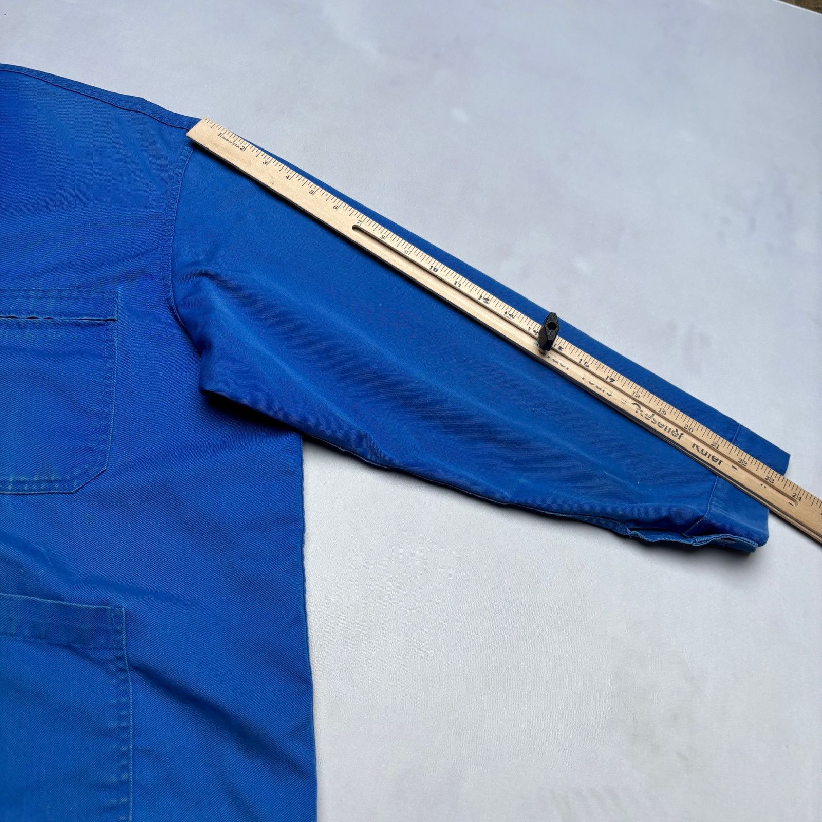 Vintage Vintage 60s French Workwear Zip Jacket Boxy Cropped XL Size US XL / EU 56 / 4 - 9 Thumbnail