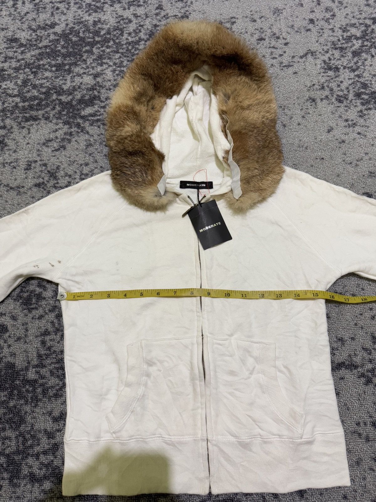 Hysteric Glamour × If Six Was Nine × Le Grande Bleu (L.G.B.) Y2k Moderate ifsixwasnine Fur Hoodie Size S / US 4 / IT 40 - 7 Thumbnail