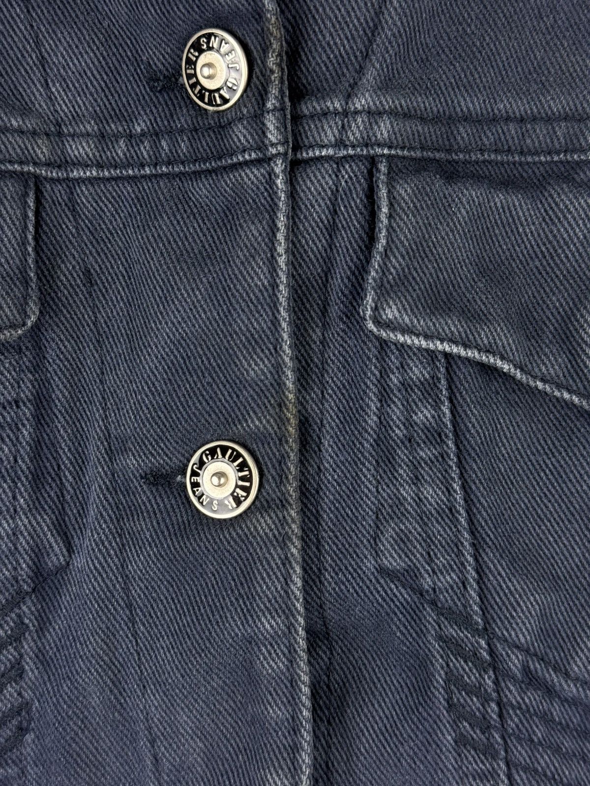 Jean Paul Gaultier JPG Jean Paul Gaultier 22 Drill Vintage 90s Vest Waistcoat Size M / US 6-8 / IT 42-44 - 11 Thumbnail