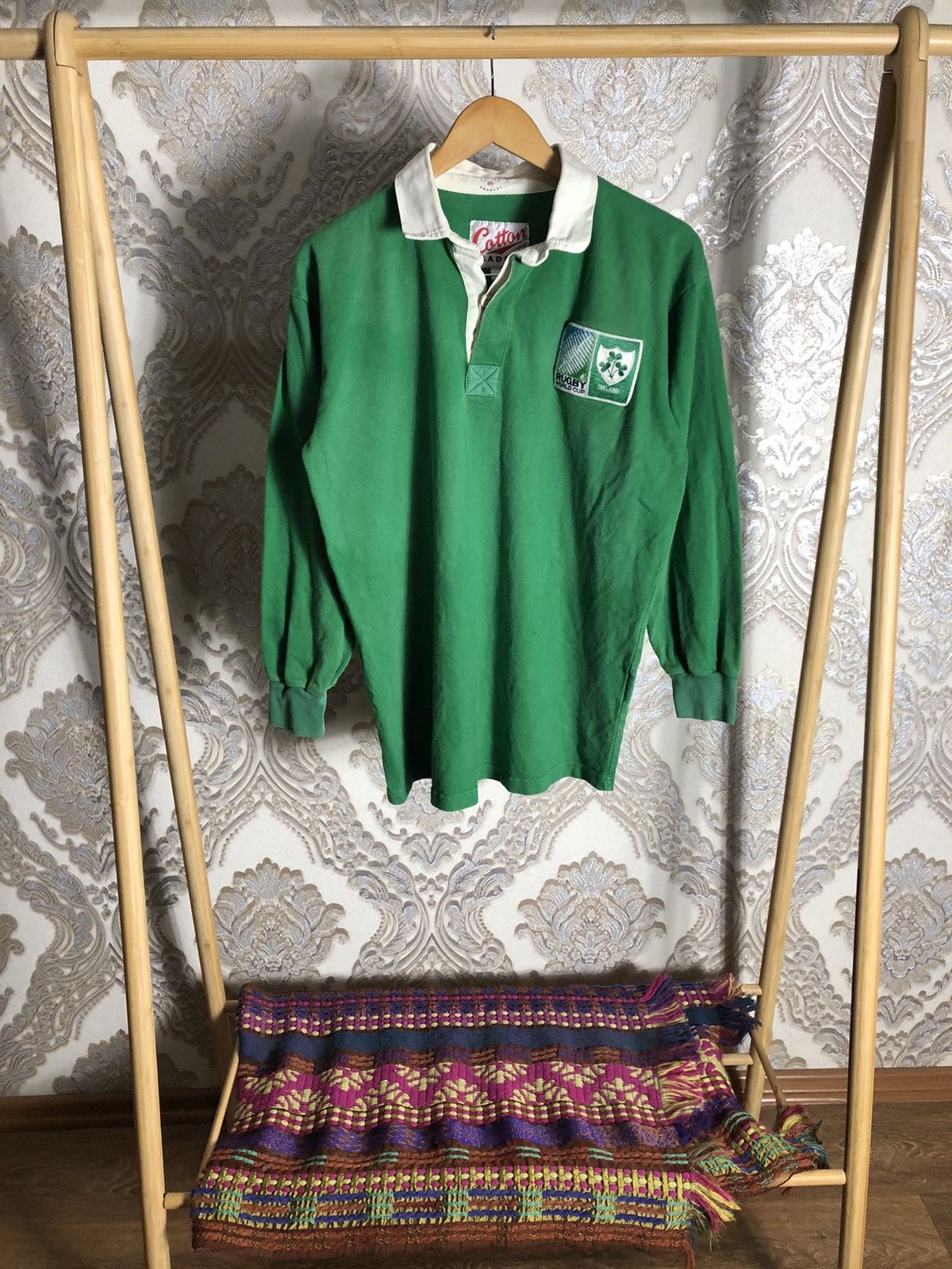 Cotton Traders VINTAGE COTTON TRADERS IRELAND RUGBY JERSEY RETRO Y2K 90s Size US L / EU 52-54 / 3 - 1 Thumbnail