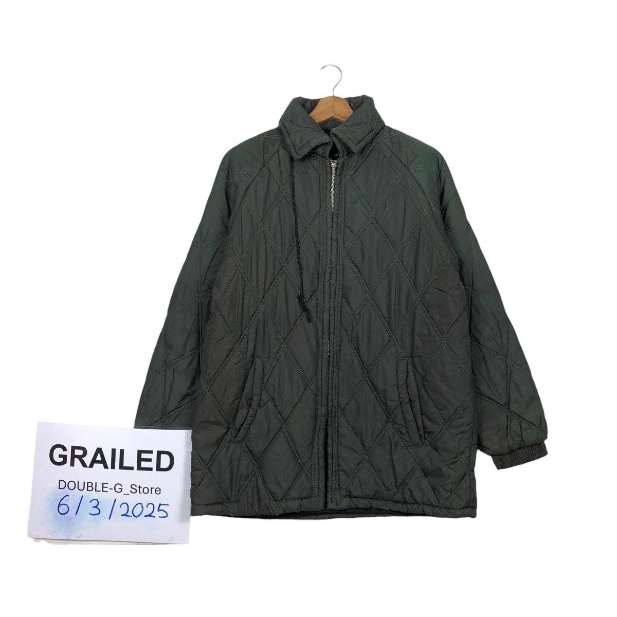 Japanese Brand × Vintage 📌Vintage Racing Bike Jacket Quilted Thunderbird Issey Miyake Size US L / EU 52-54 / 3 - 1 Thumbnail