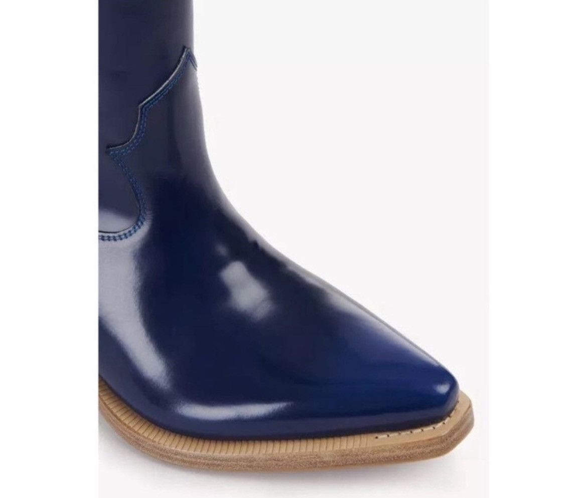 Chloe CHLOÉ Nellie Tall Western Majestic Blue Boots Sz. 6 US Size US 6 / IT 36 - 12 Thumbnail