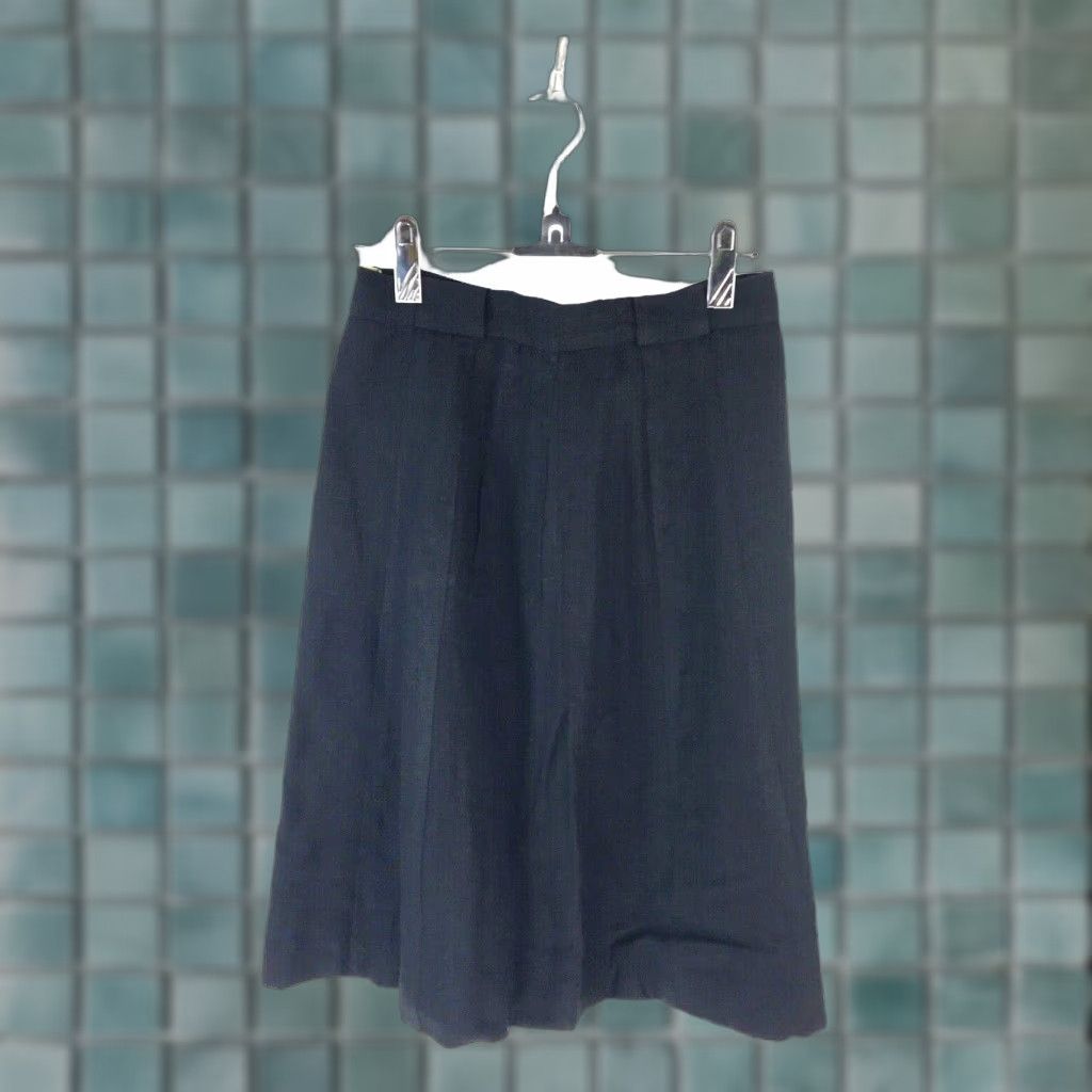 Vintage VINTAGE Suburban Walker Summit Of Boston Black Pleated Flare Skirt Women's Size S 1970s Mod Size 28" / US 6 / IT 42 - 1 Thumbnail