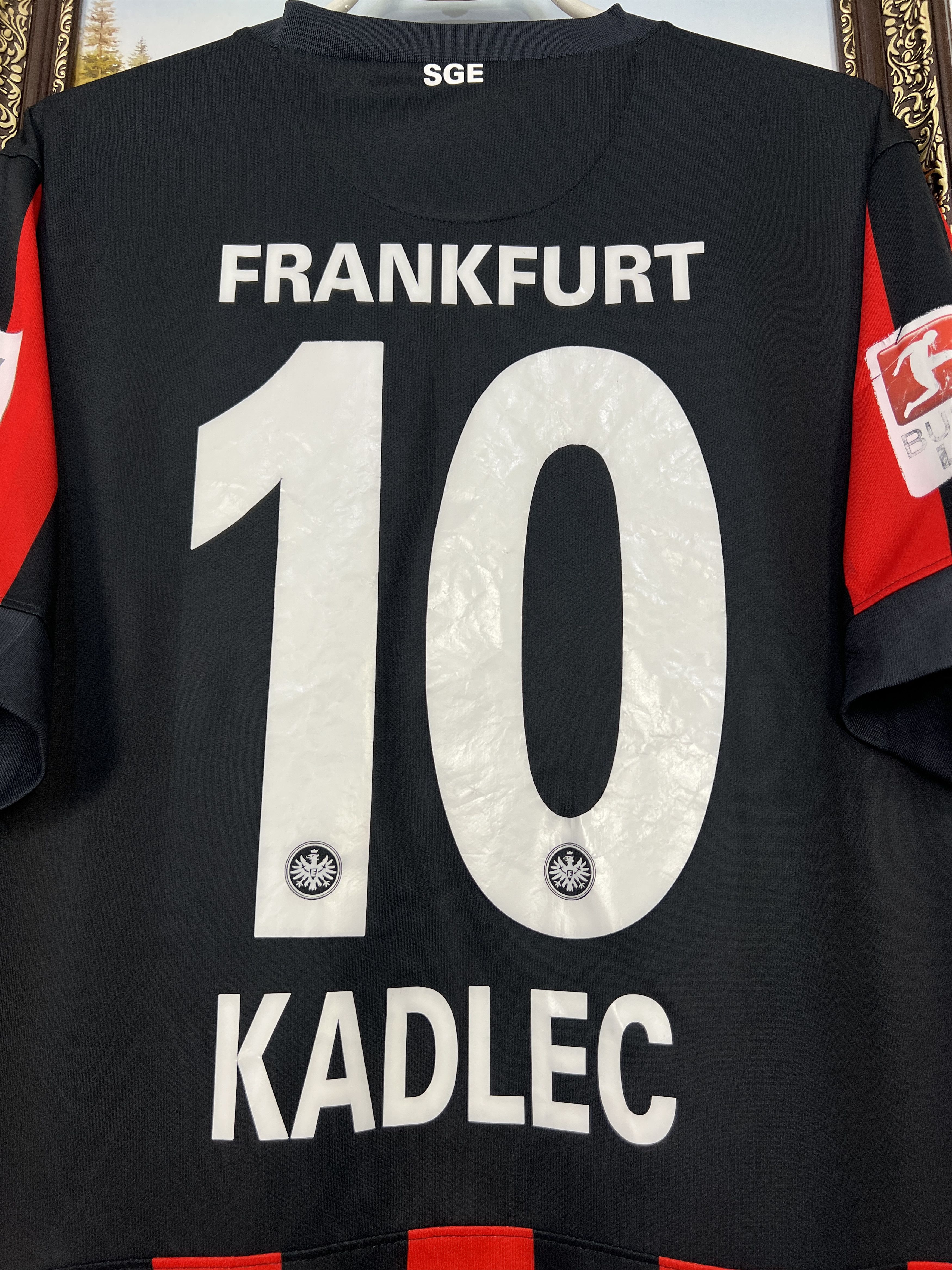 Nike Eintracht Frankfurt Home football shirt 2014 #10 Kadlec Nike Size US XL / EU 56 / 4 - 2 Thumbnail