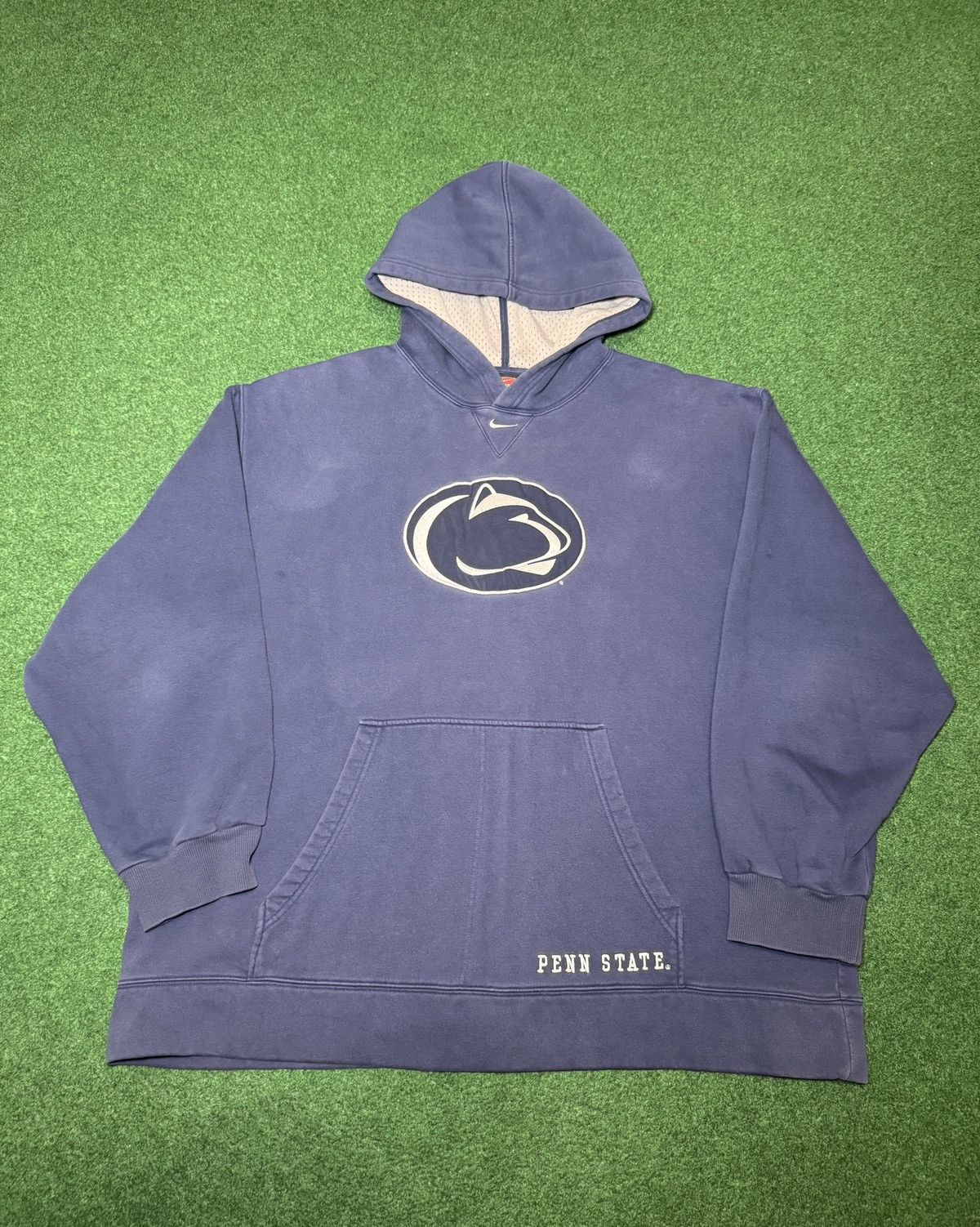 Nike Vintage Nike Center Check Penn State 2XL Y2K College Hoodie Size US XXL / EU 58 / 5 - 1 Thumbnail