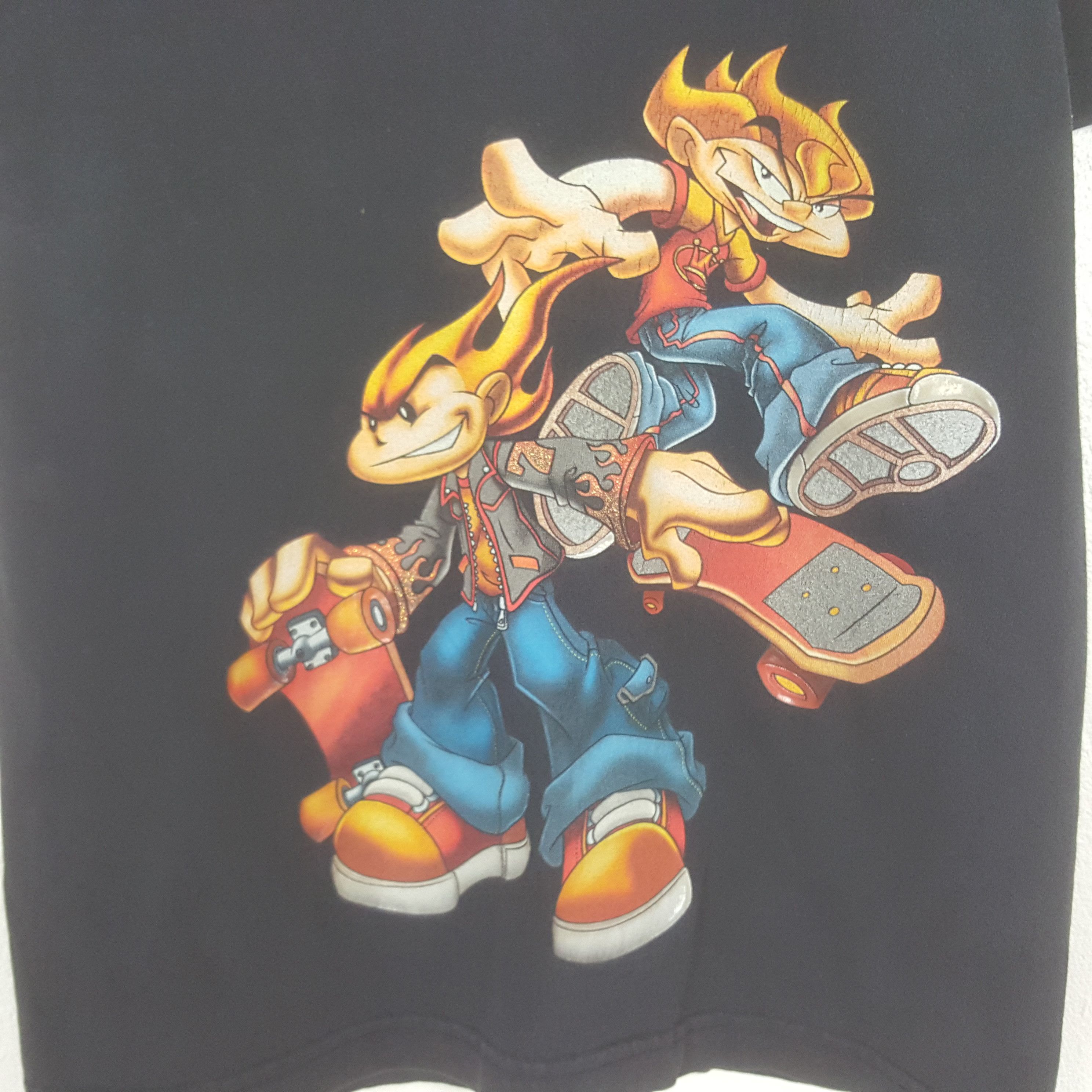Other Vintage Flame head Skateboard Tshirt Size US S / EU 44-46 / 1 - 2 Thumbnail