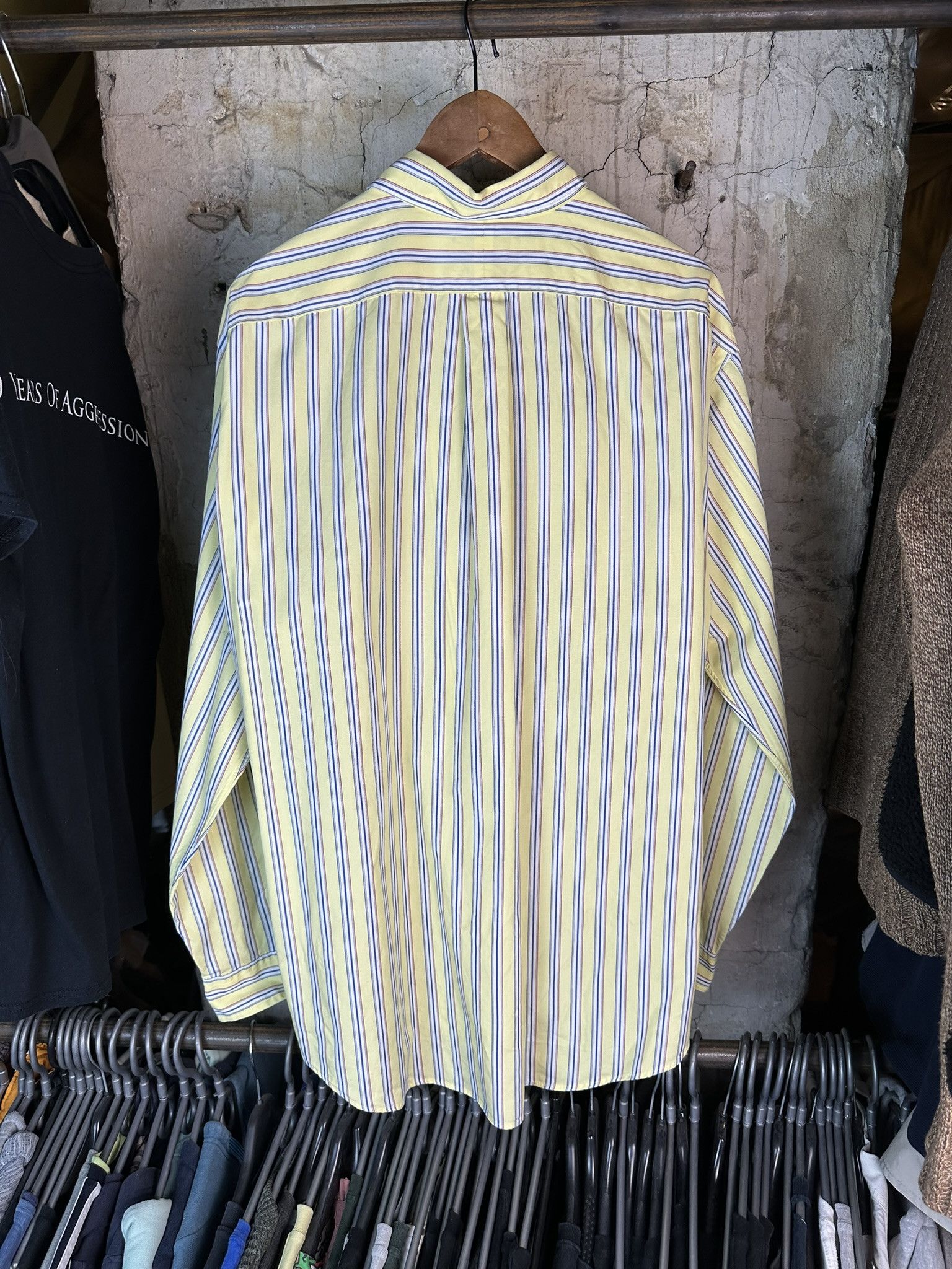 Polo Ralph Lauren Vintage Polo Ralph Lauren Stripped Button Up Shirt Size US XL / EU 56 / 4 - 10 Thumbnail