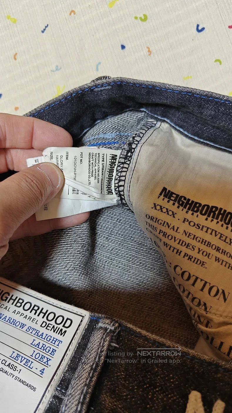Neighborhood Neighborhood size L Denim Pants, L Size Slim Straight Size US 27 - 5 Thumbnail