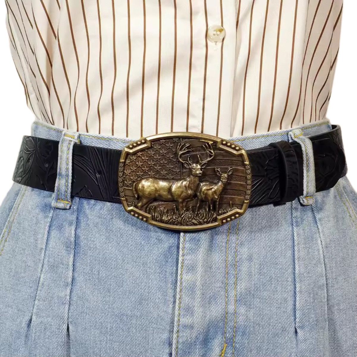 Other Western Cowboy Street Style Belt Size ONE SIZE - 4 Thumbnail