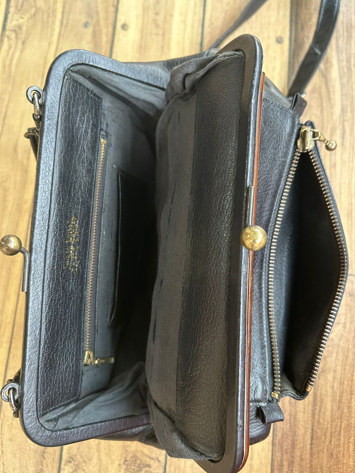 Jean Paul Gaultier Rare ! Vintage jean paul gaultier tortoise bar leather bag Size ONE SIZE - 8 Thumbnail