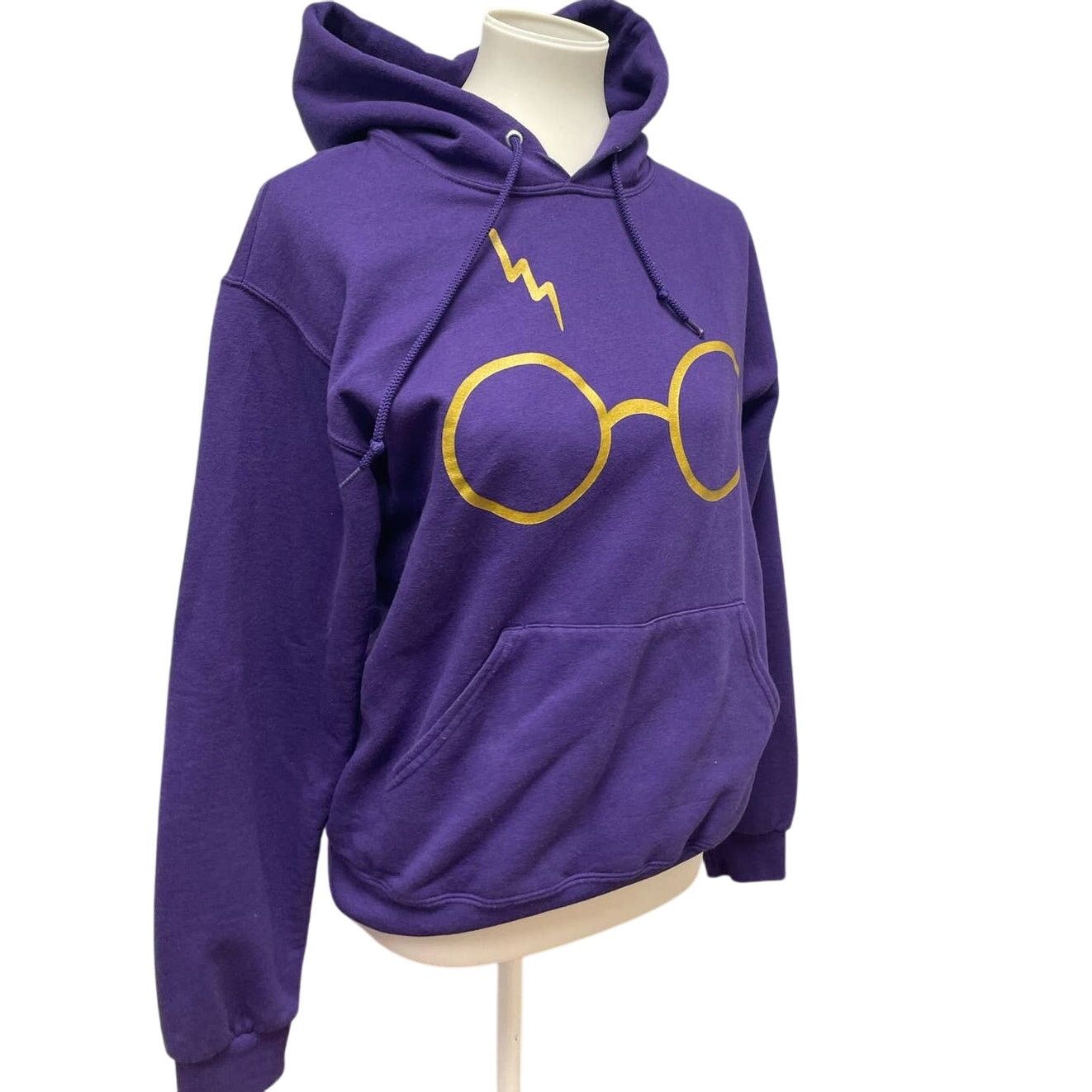 Jerzees Harry Potter Womens Small Cotton Blend Hoodie Sweatshirt Size S / US 4 / IT 40 - 1 Thumbnail