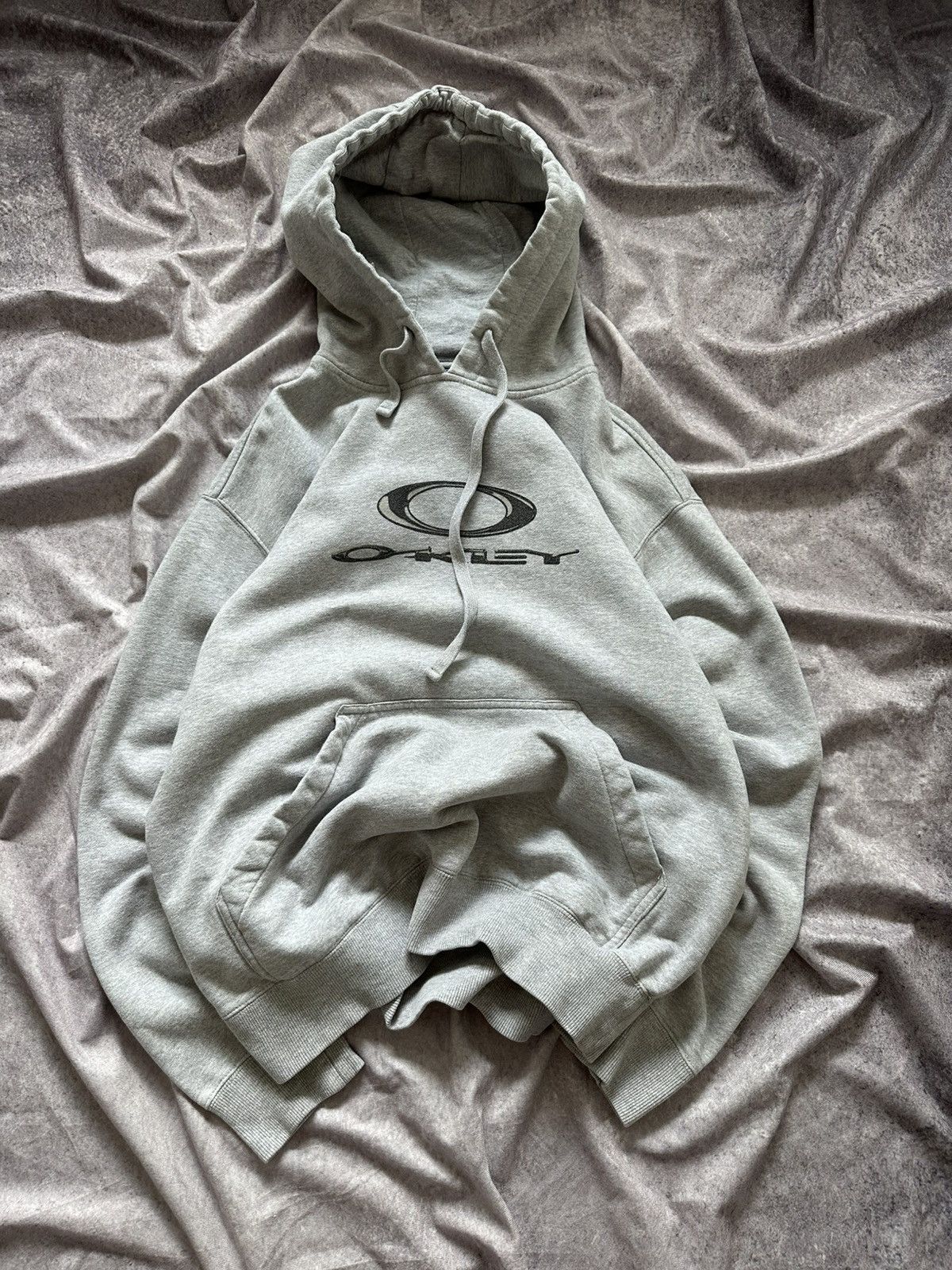 Oakley Oakley Logo Gray Hoodie Size US M / EU 48-50 / 2 - 2 Thumbnail