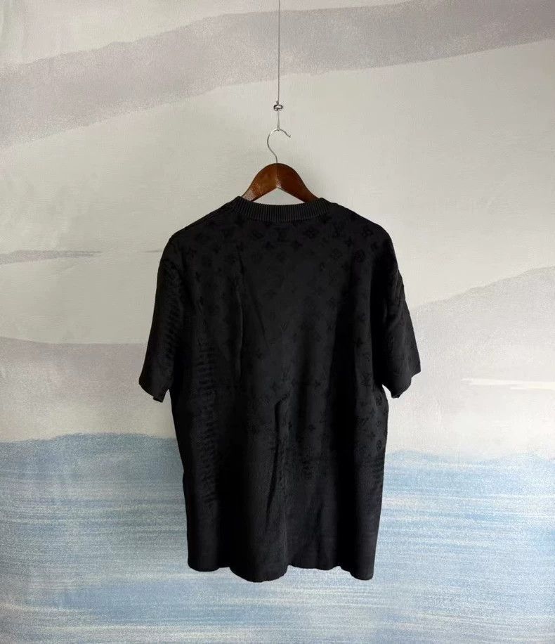 Louis Vuitton Louis Vuitton Black Short Sleeve Top-2507 Size US XL / EU 56 / 4 - 3 Thumbnail