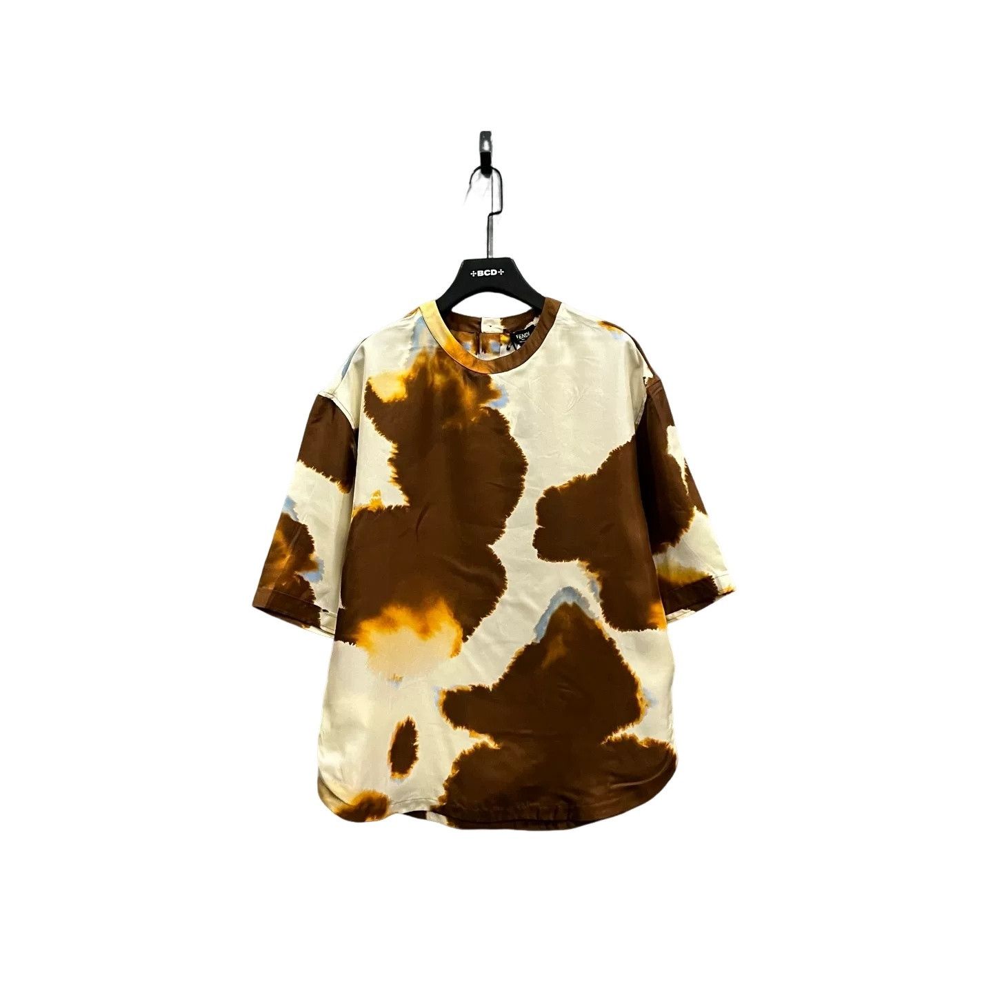 Fendi Fendi Silk Splash Print T-Shirt US M Size US M / EU 48-50 / 2 - 1 Thumbnail