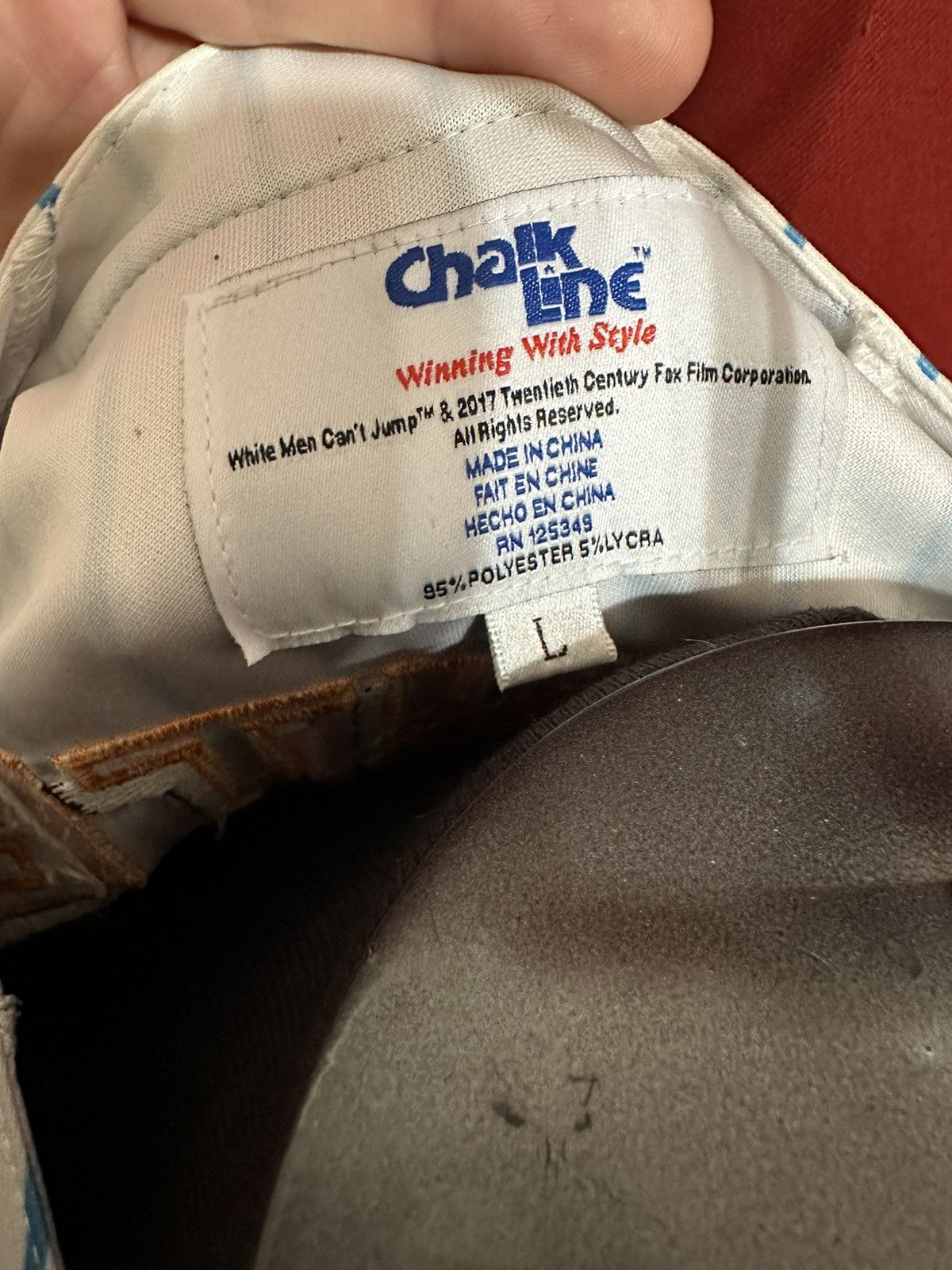 Chalk Line White Men Can’t Jump Jersey Y2K Chalk Line Streetwear Grail Size US L / EU 52-54 / 3 - 7 Thumbnail