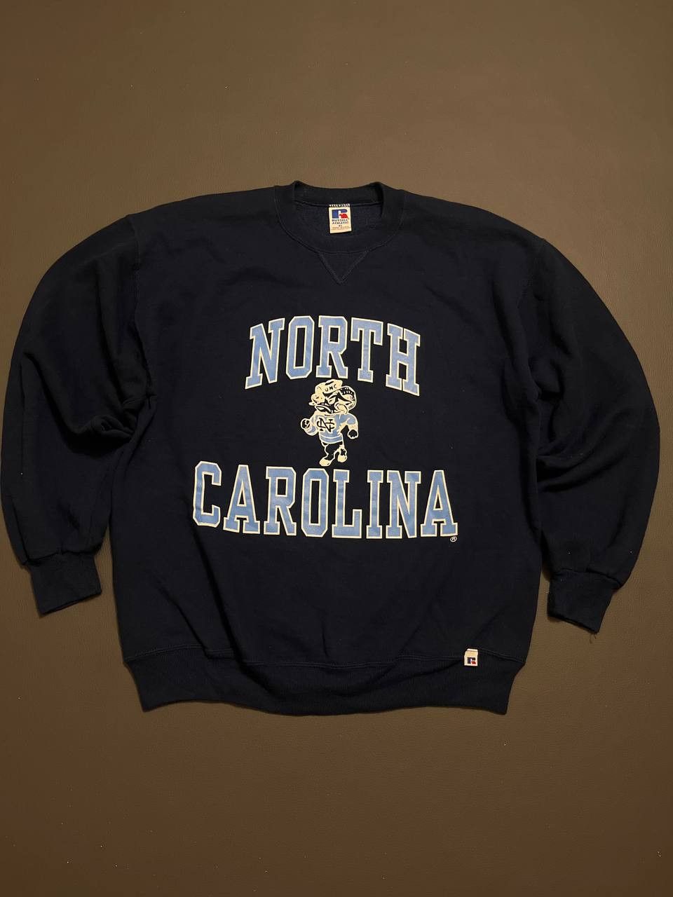 Vintage 90s North Carolina Tar Hells Crewneck Sweatshirt Size XL Size US XL / EU 56 / 4 - 1 Thumbnail
