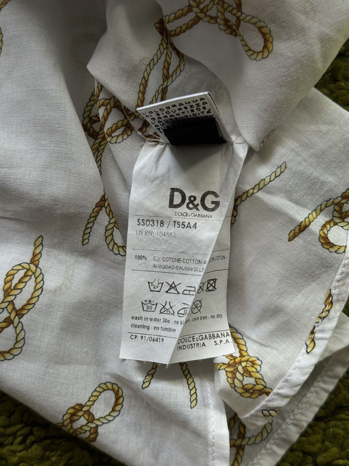 Dolce & Gabbana Dolce & Gabbana D&G luxury tank blouse Size L / US 10 / IT 46 - 10 Thumbnail