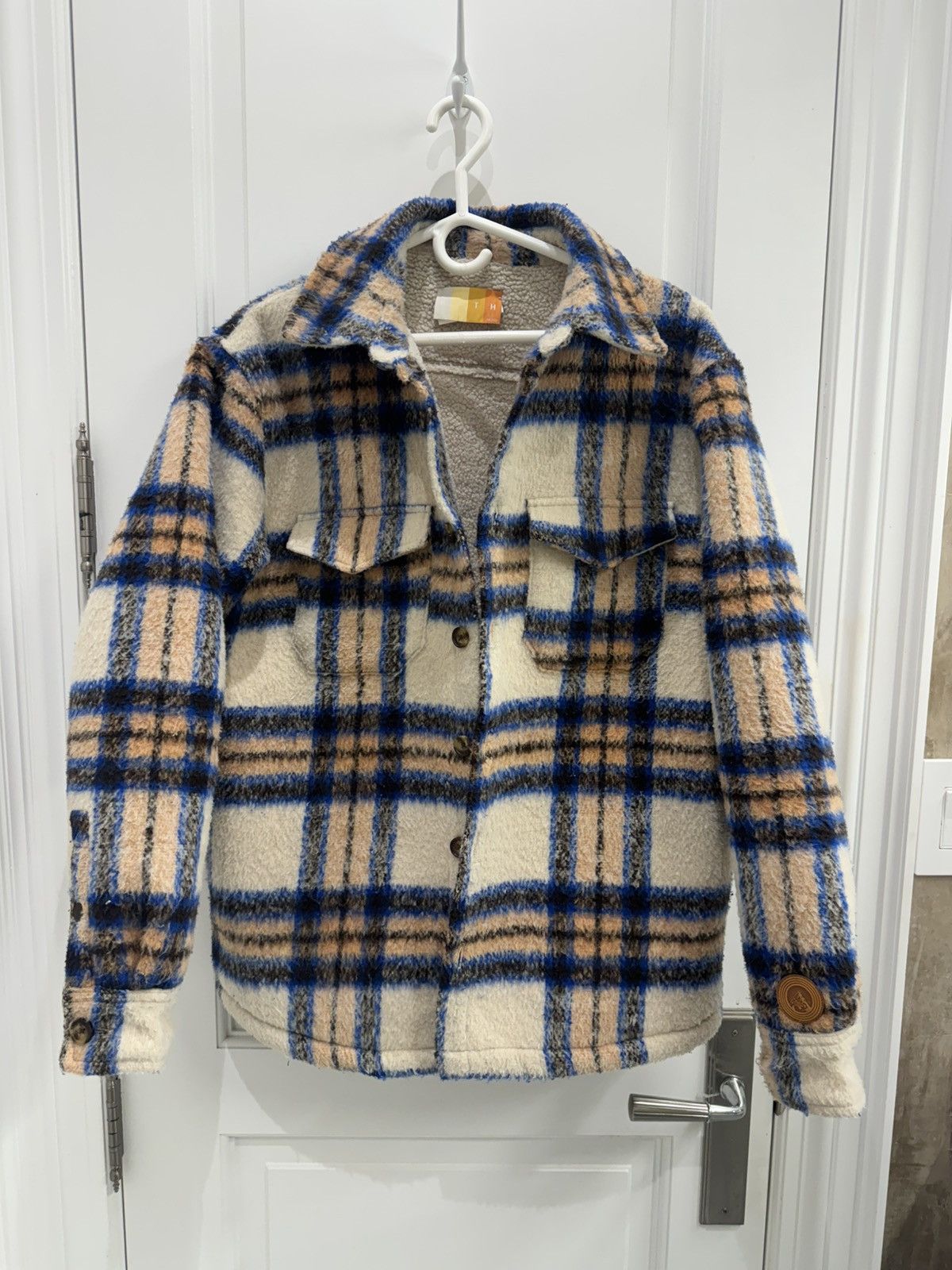 Kith Kith plaid hooded ginza flannel jacket | Grailed