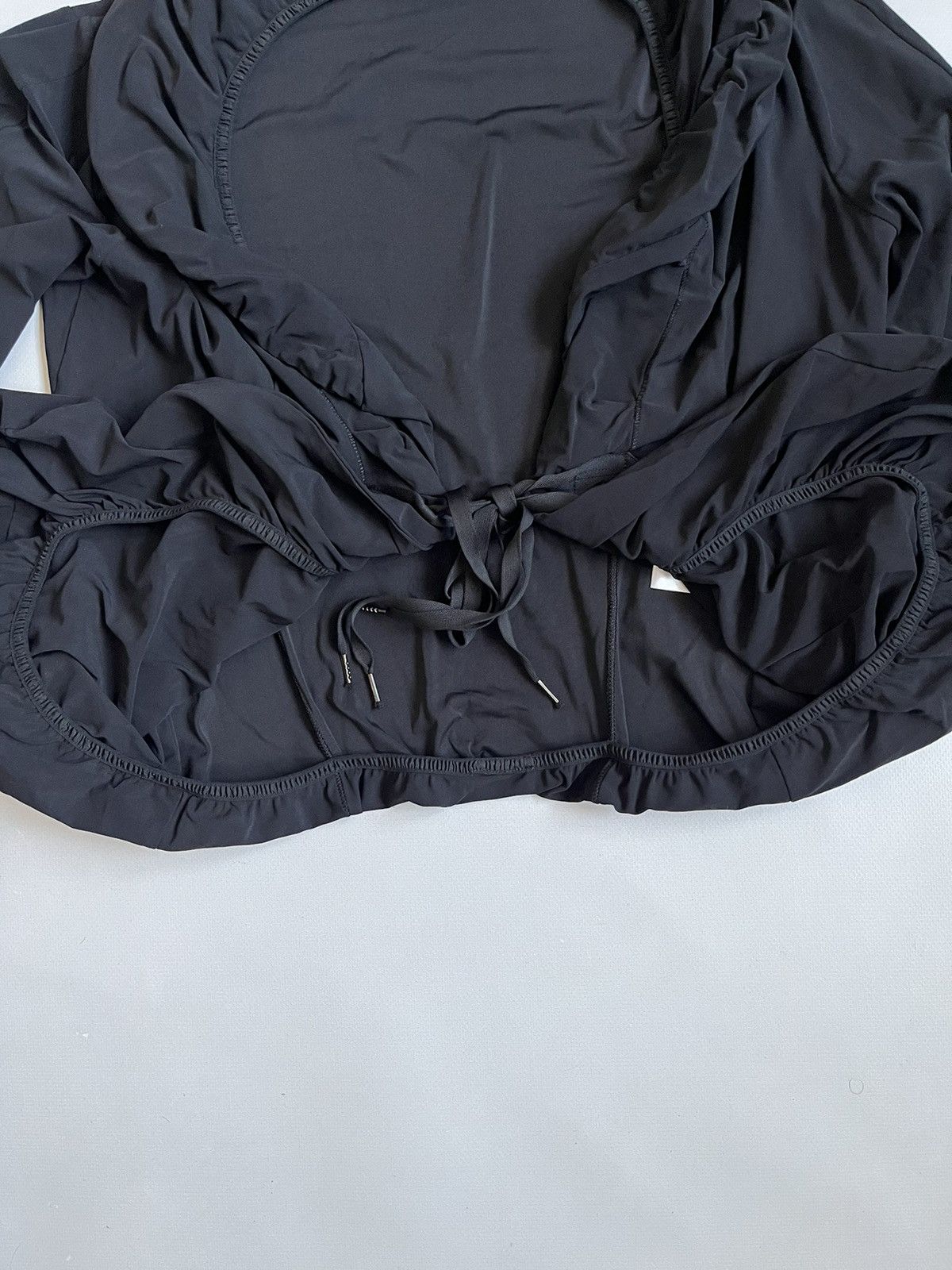 Marithe + Francois Girbaud Marithe Francois Girbaud MFG Women Black Polyamide Blouse Size M / US 6-8 / IT 42-44 - 13 Thumbnail