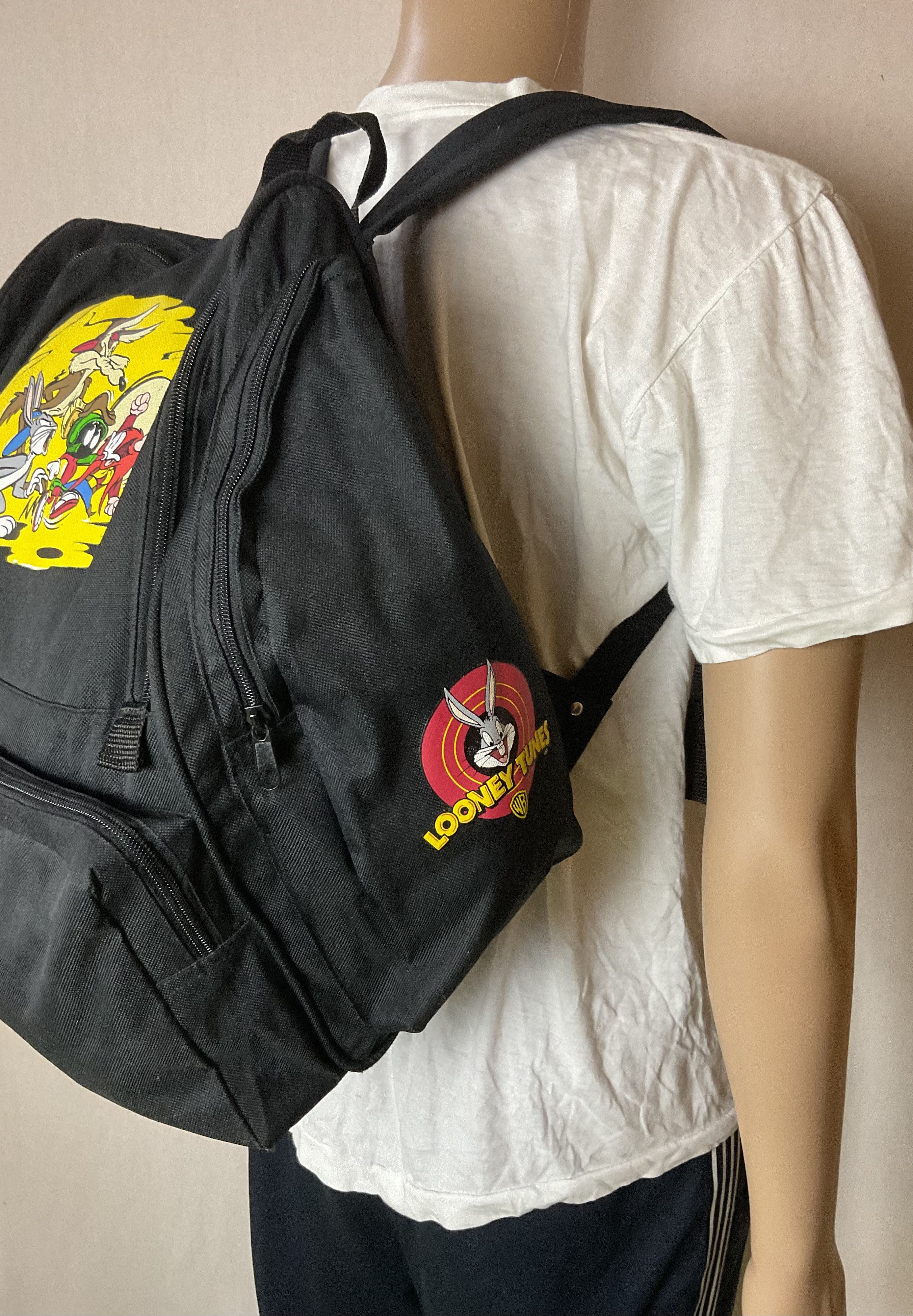 Cartoon Network × Vintage × Warner Bros Vintage Kelloggs Looney Tunes Characters Bagpack 1997 Size ONE SIZE - 2 Thumbnail