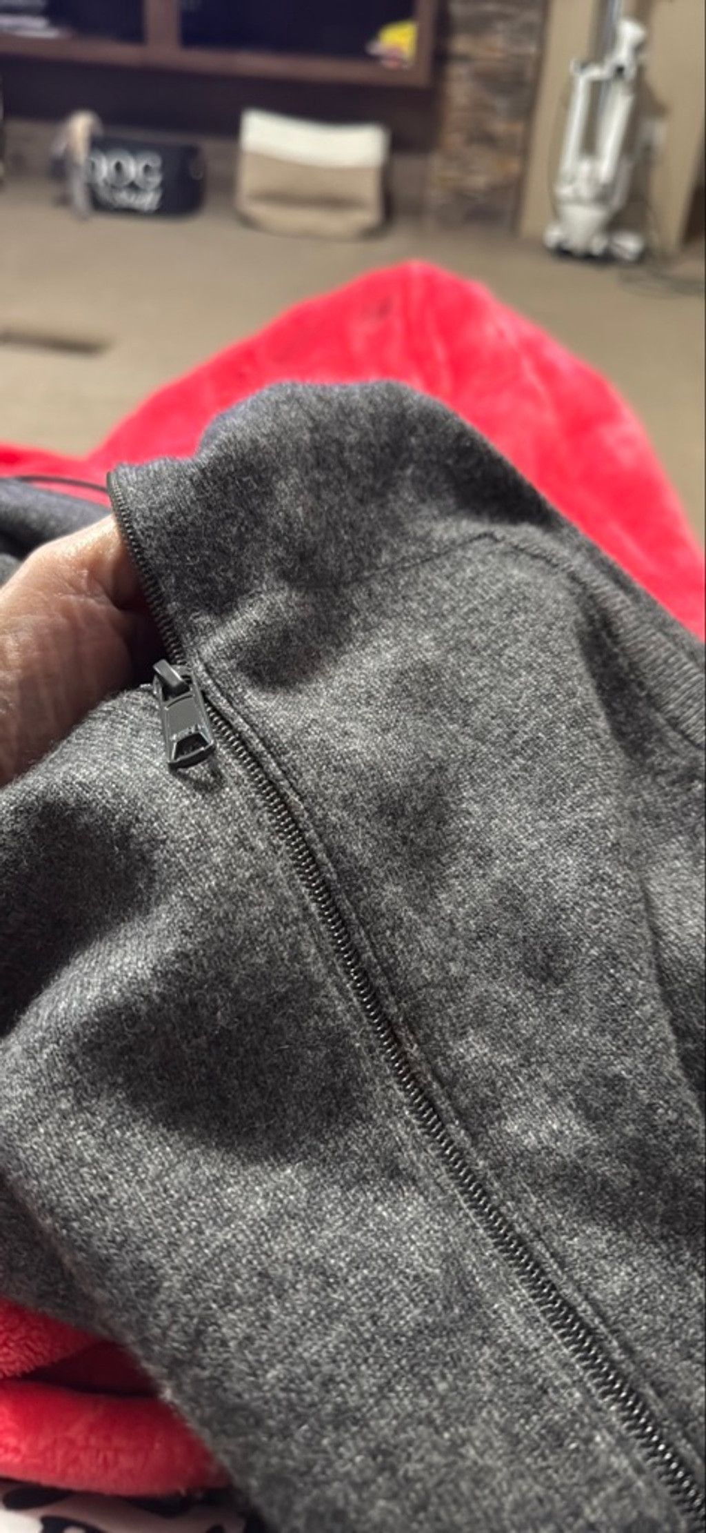 Vince Women's Vince. Gray Cashmere Full-Zip Hoodie S Size S / US 4 / IT 40 - 18 Thumbnail