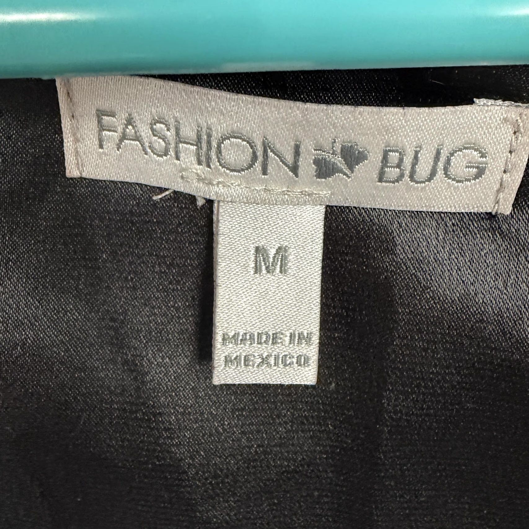 Vintage VINTAGE Fashion Bug Tank Top Womens M Black Sequin Party Gothic 90s Retro - Shirt (Tank) - 00s? Size M / US 6-8 / IT 42-44 - 4 Thumbnail