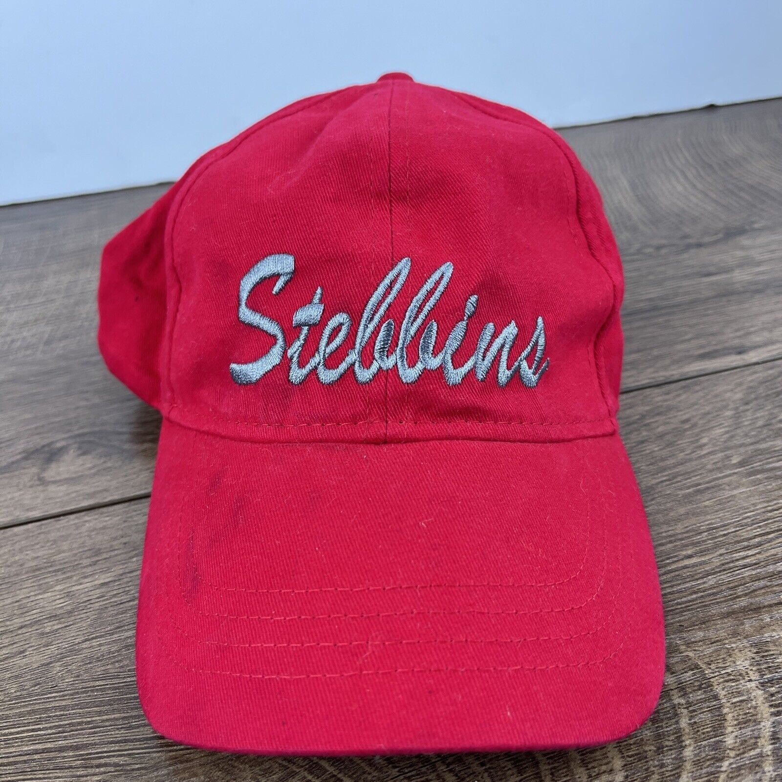 Other Stebbins Hat Stebbins High School Hat Red Hat Adjustable Adu Size ONE SIZE - 2 Thumbnail