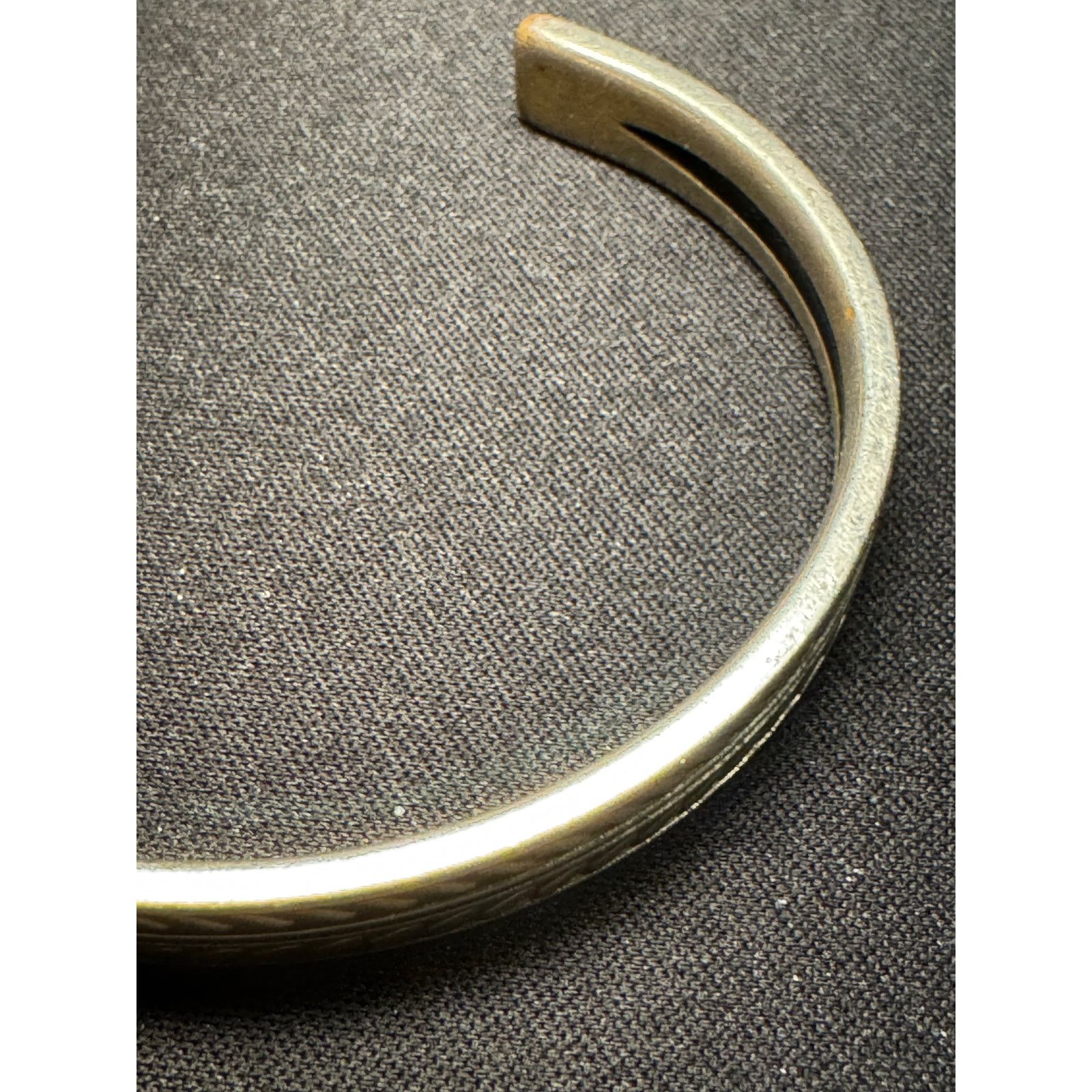 Other Vintage 925 Silver 25g Braided Cuff Bracelet Wheat Design Size ONE SIZE - 5 Thumbnail