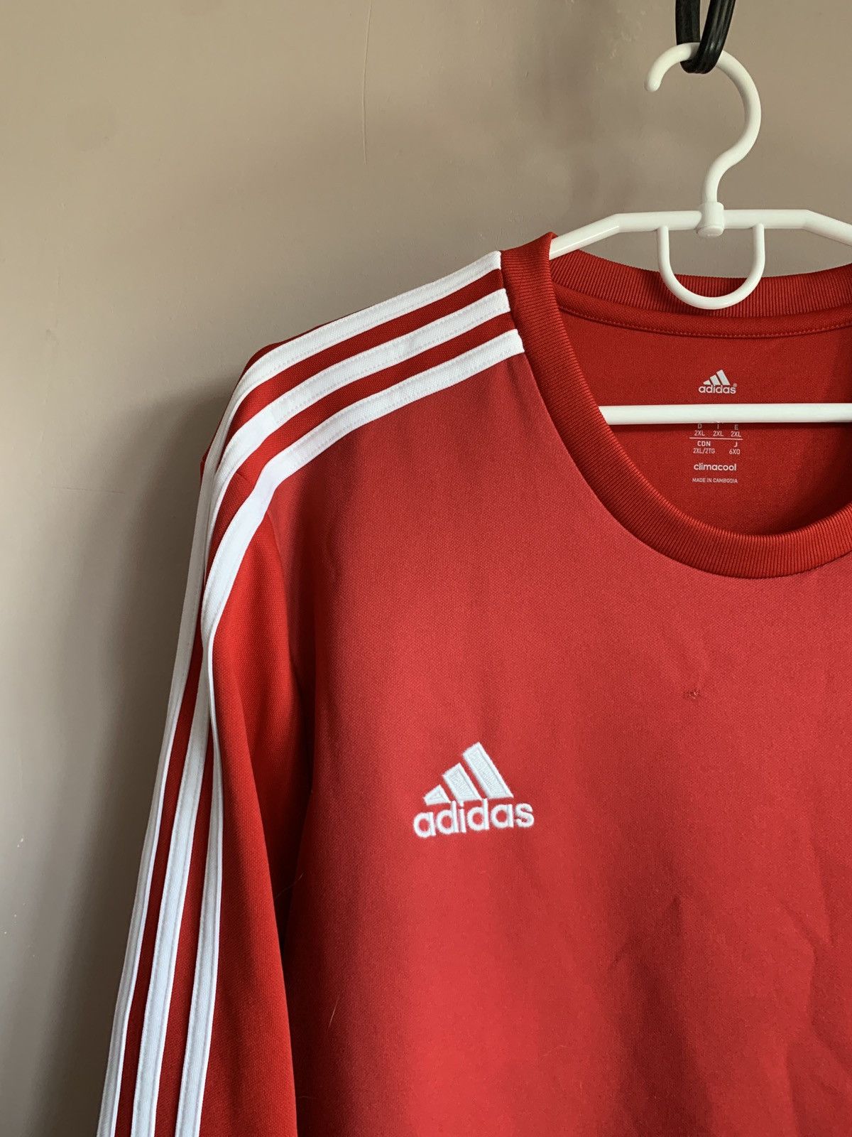 Adidas Bayern Munchen 2018 Football Sweatshirt Adidas Soccer Sz XXL Size US XXL / EU 58 / 5 - 3 Thumbnail
