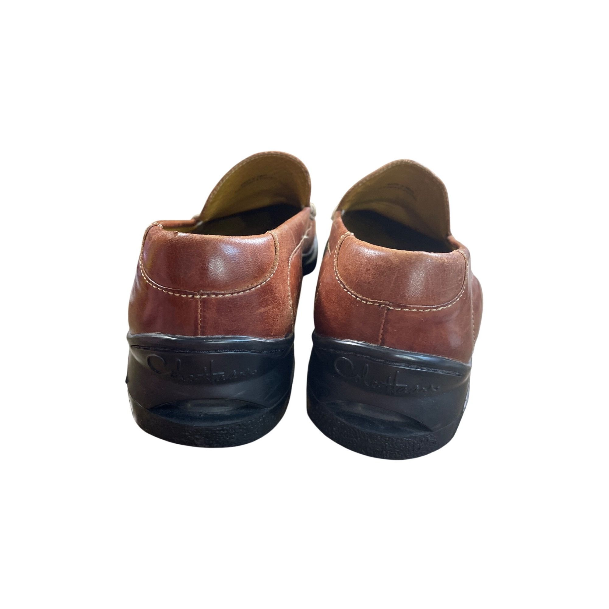 Cole Haan Cole Haan Mens Brown Leather Slip-On Loafers Dress Shoes Siz Size US 9.5 / EU 42-43 - 6 Thumbnail