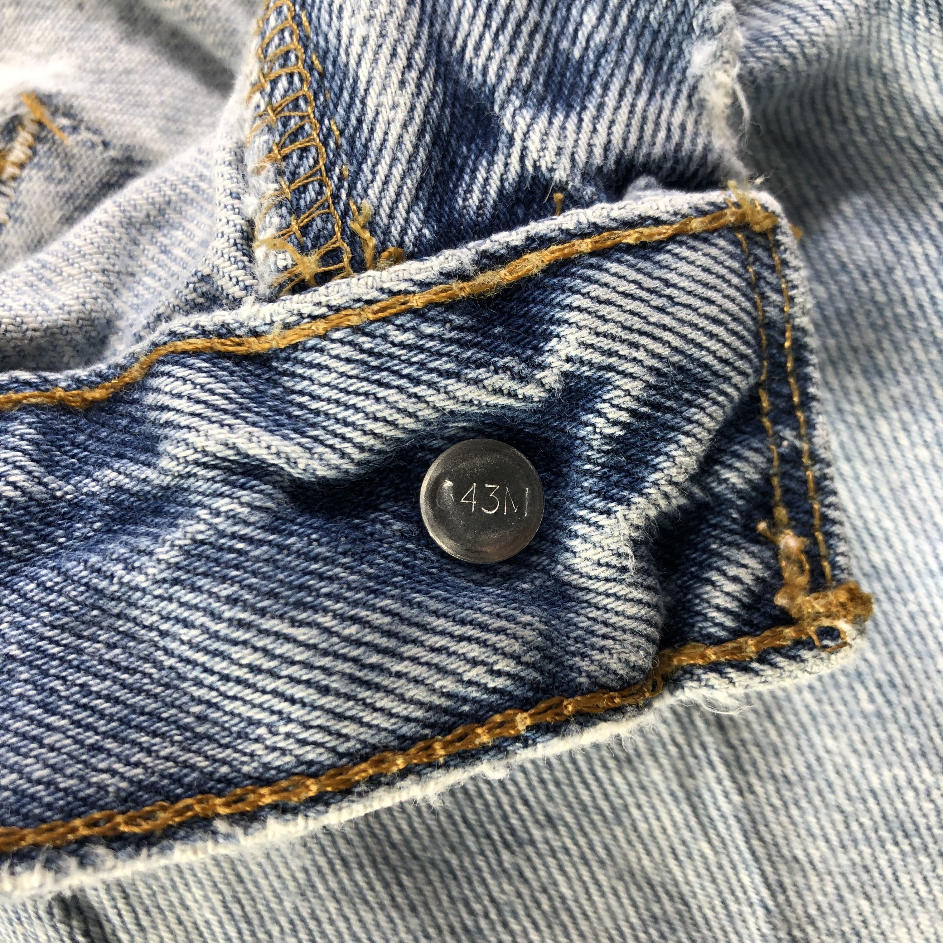 Levi's Vintage Light Wash Levis 518 Jeans-J3245 Size US 30 / EU 46 - 10 Thumbnail