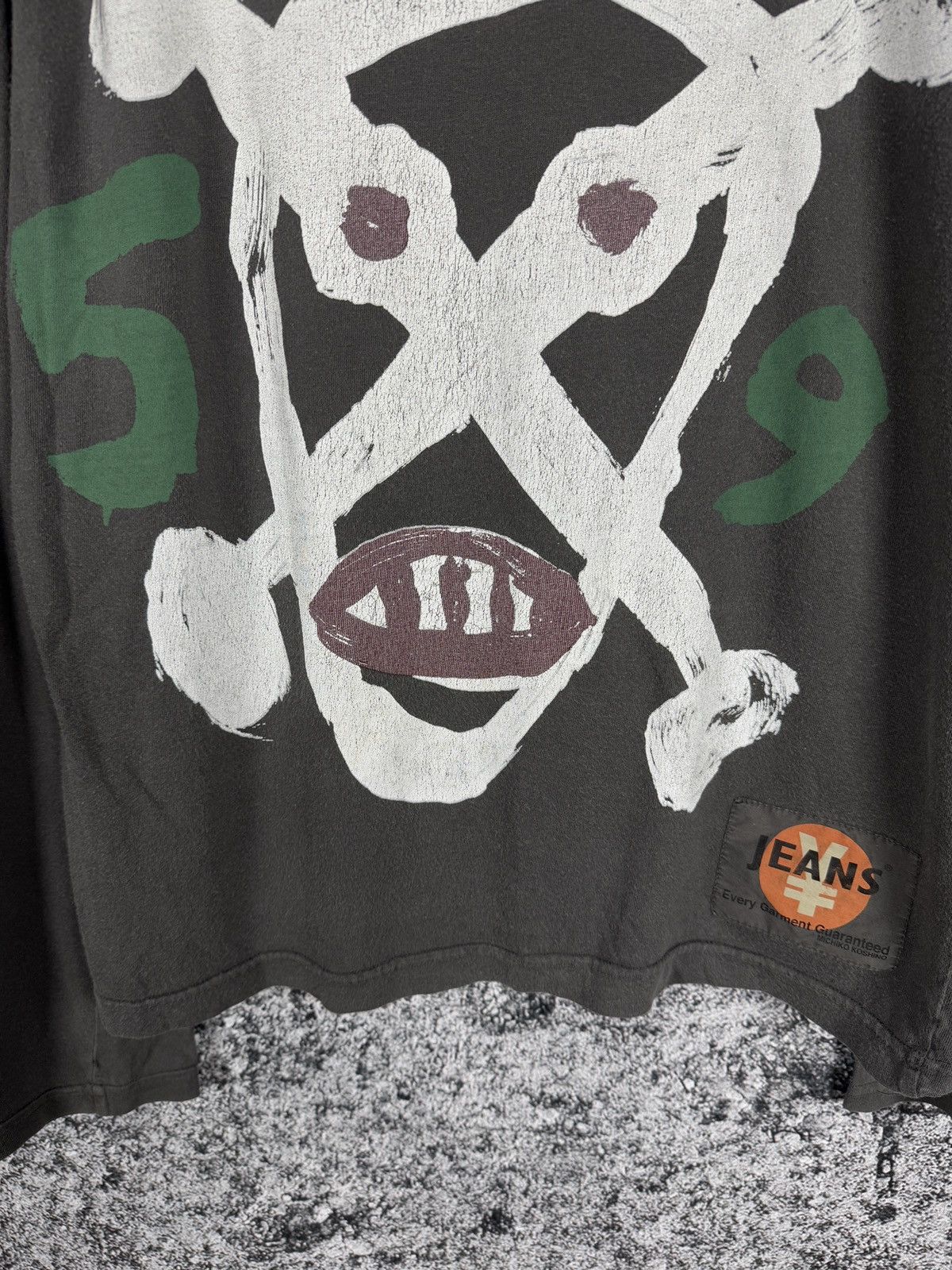 Michiko Koshino Michiko Koshino Long Sleeve T-Shirt Skull Graphic Rebel Size US M / EU 48-50 / 2 - 19 Thumbnail