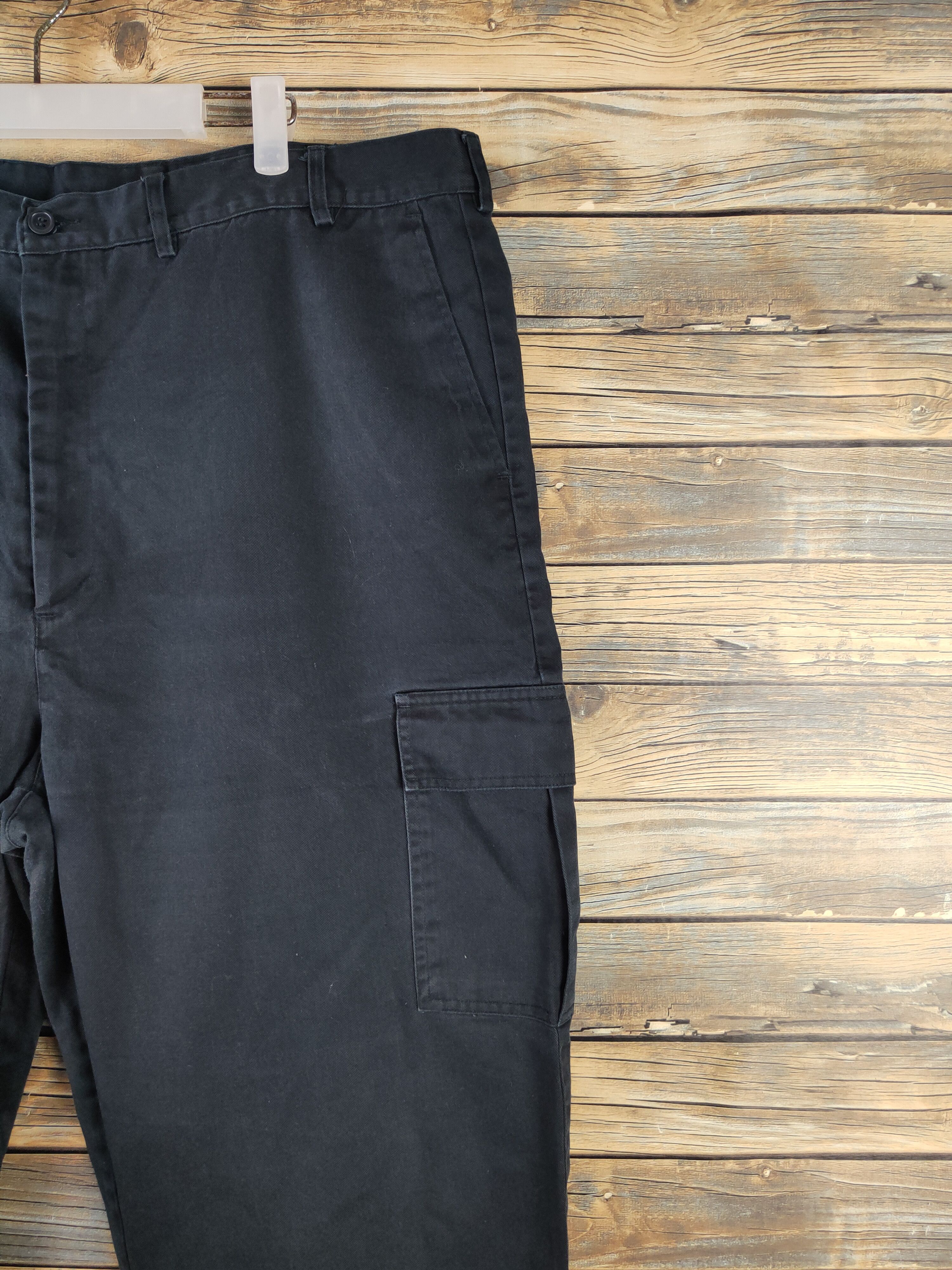 Other DL Edwards Black Multipocket Tactical Cargo Pants #938 Size US 42 / EU 58 - 5 Thumbnail
