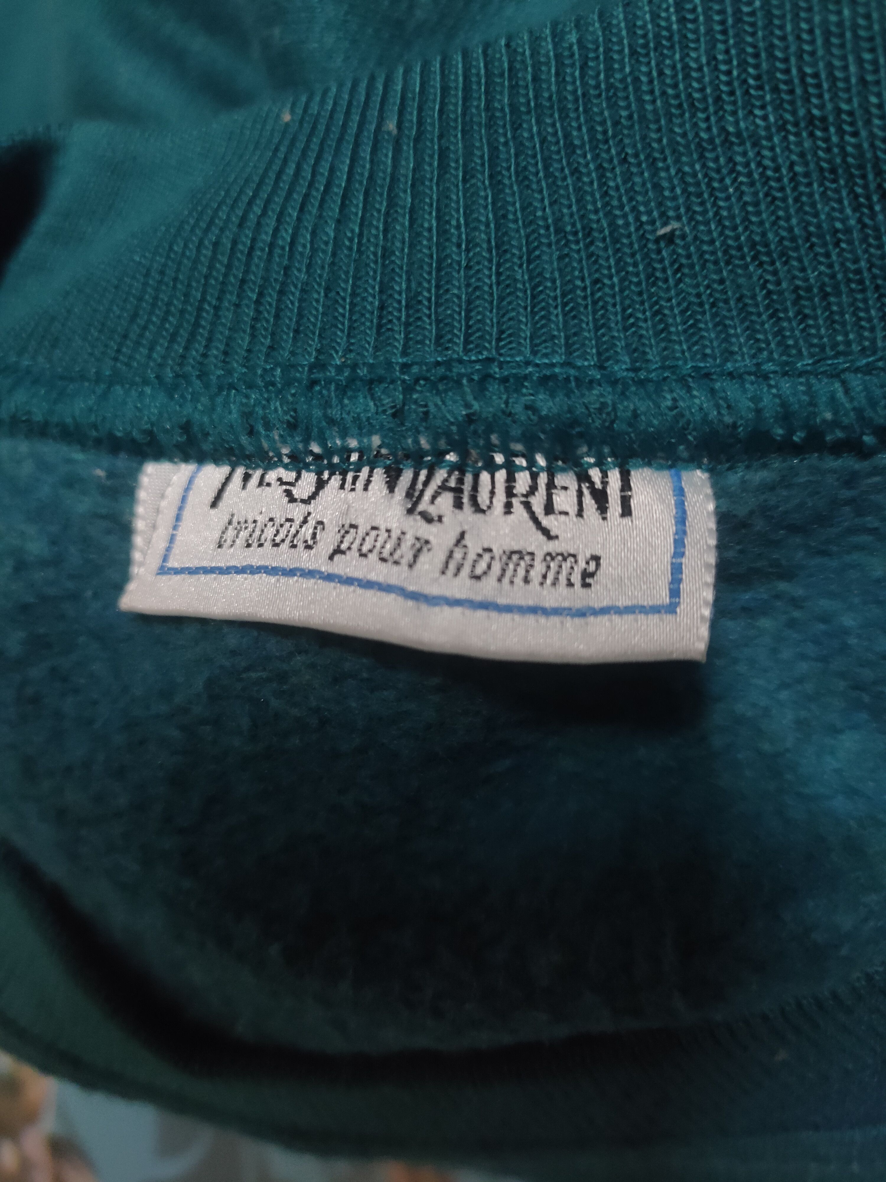 Yves Saint Laurent Vintage YSL sweatshirt made in Italy Size US L / EU 52-54 / 3 - 10 Thumbnail