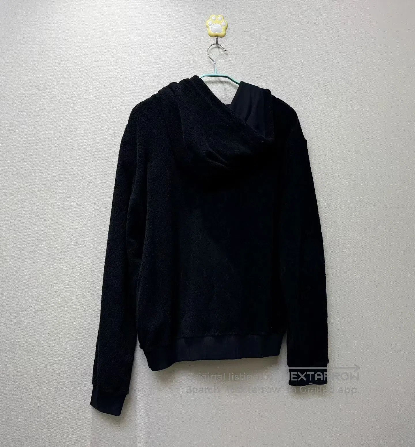 Louis Vuitton Louis Vuitton Black Towel Full Logo Zip-up Jacket| Size US L / EU 52-54 / 3 - 4 Thumbnail