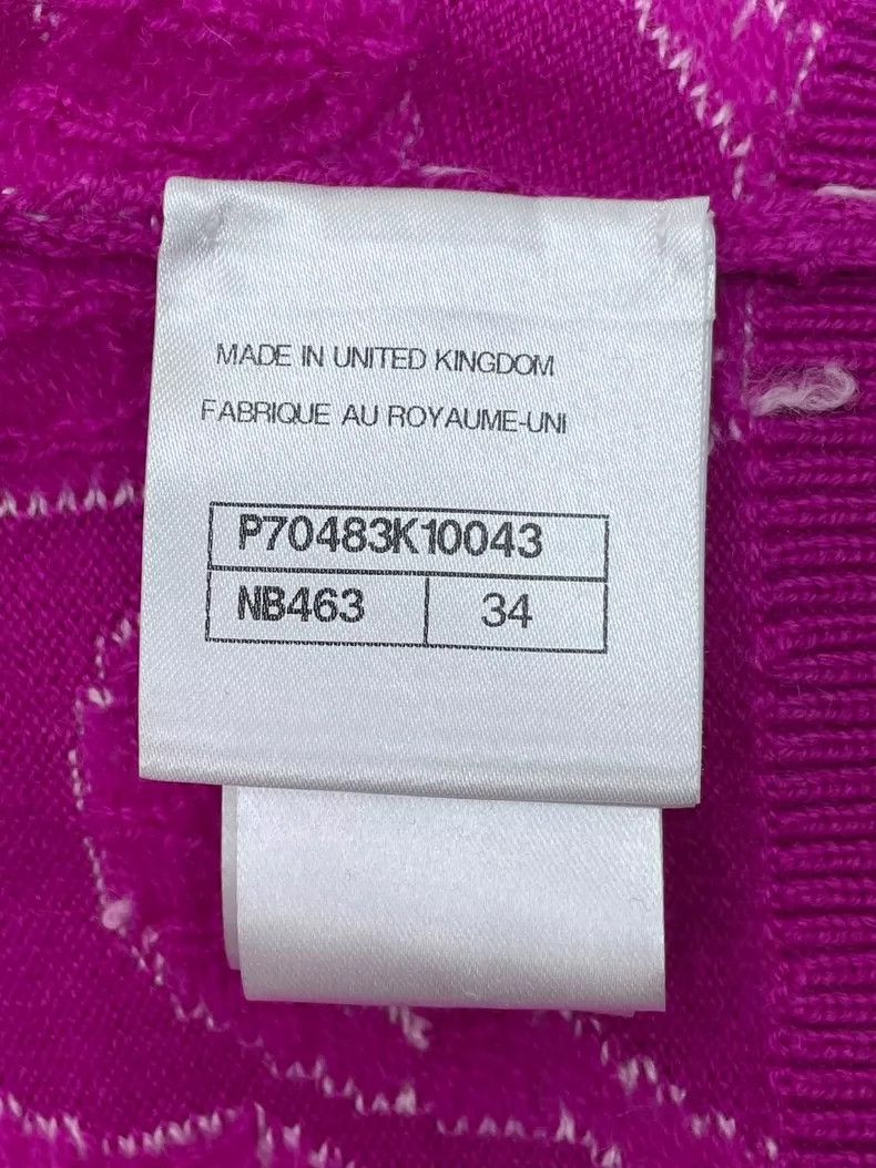 Chanel Chanel Purple full logo chest vest 2504-Nextarrow Size XXS / US 00 / IT 34 - 6 Thumbnail