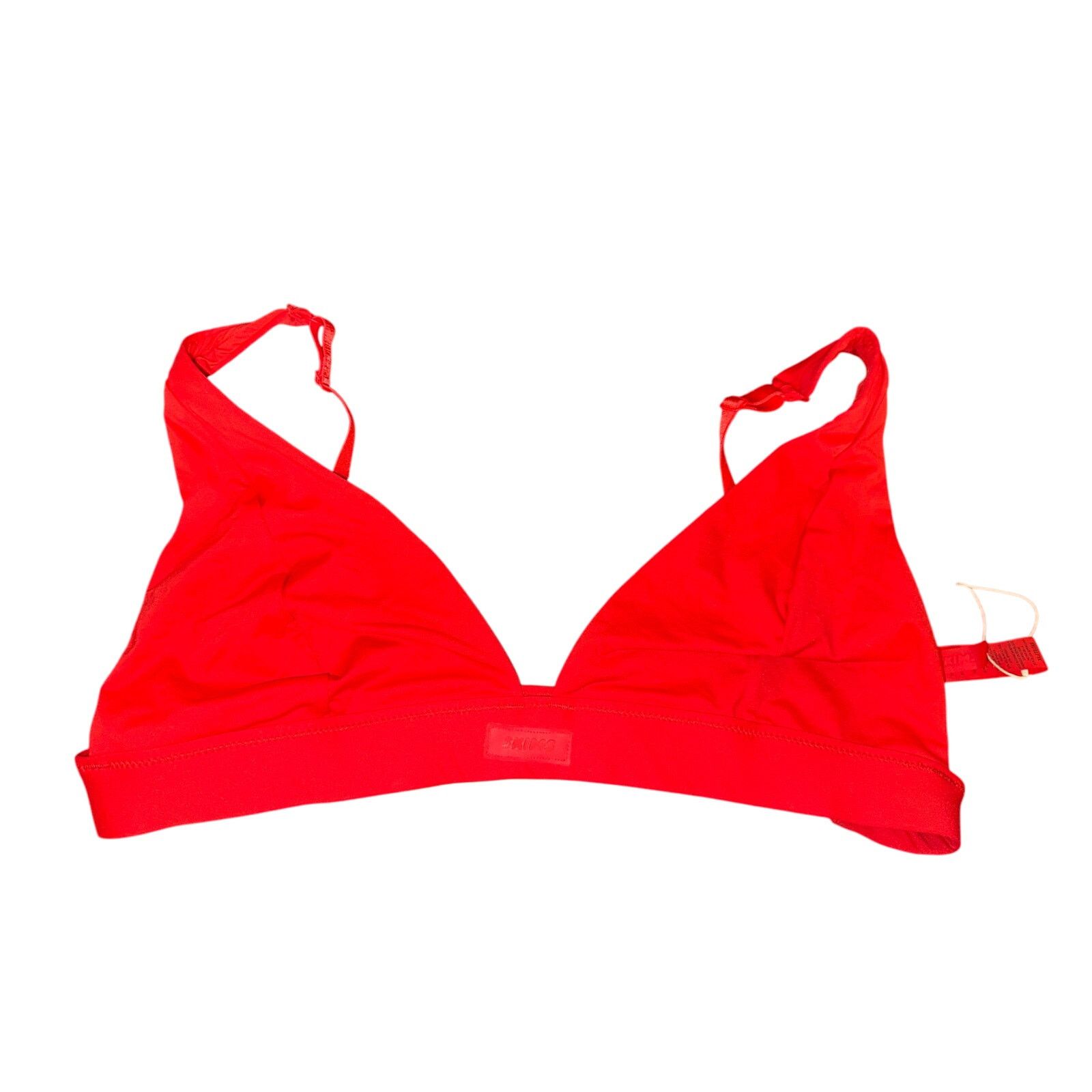 SKIMS NWT Skims Plunge Bikini Top - Red, Size XL Size XL / US 12-14 / IT 48-50 - 3 Thumbnail