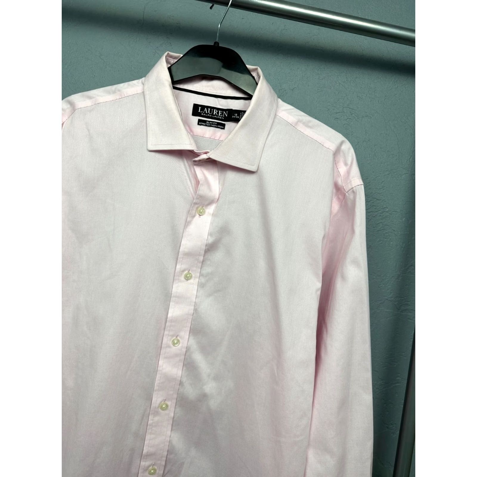Ralph Lauren Polo Ralph Lauren Black Label Mens Long Sleeve Shirt XXL Pink Button-Up Cotton Shirt Men 2XL Size US XXL / EU 58 / 5 - 2 Thumbnail