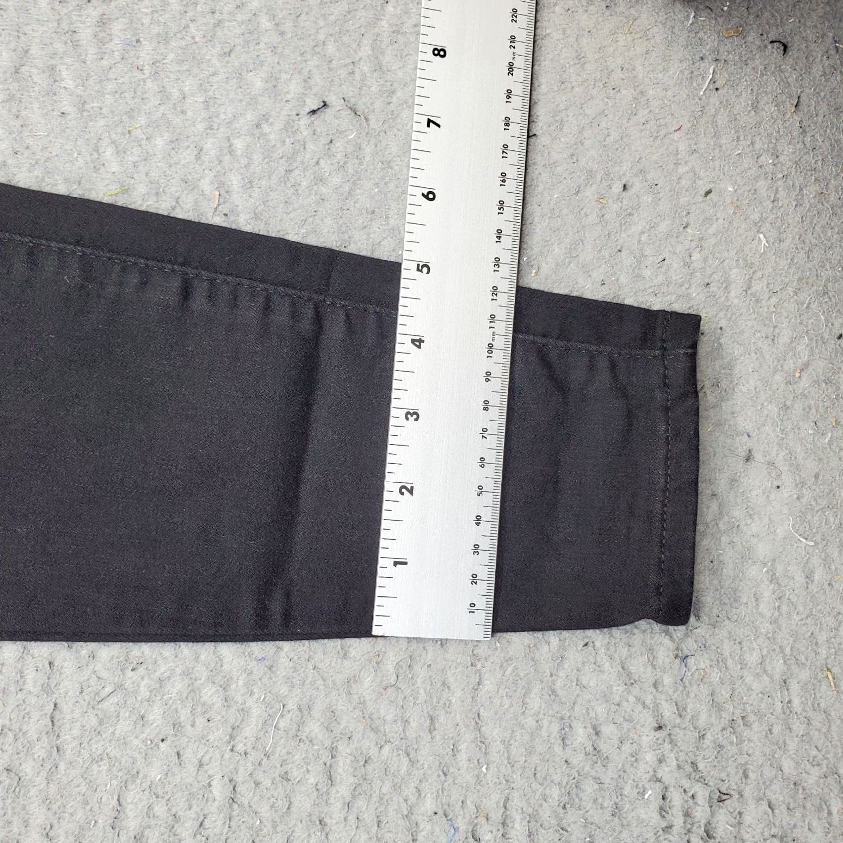 Levi's Levi's Jeans Womens Size 29 Black Denim 700 Series High Rise Skinny Leg 28.75" Inseam Dark Wash 5-Pocket Regular Size 29" - 5 Thumbnail