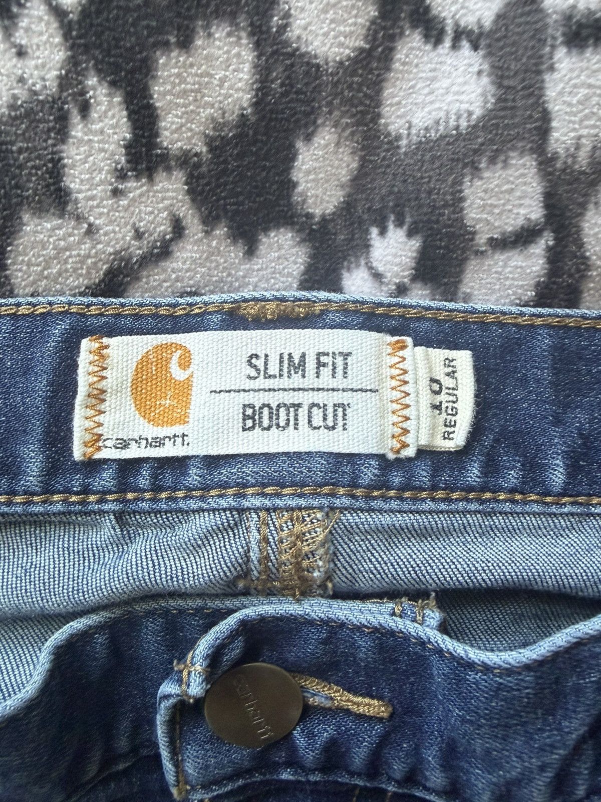 Carhartt Carhartt bootcut slim fit bluejeans Size 32" / US 10 / IT 46 - 3 Thumbnail