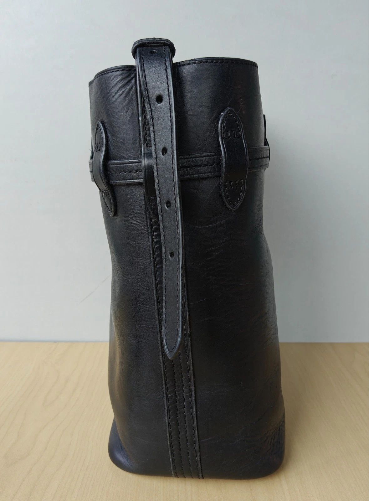 Polo Ralph Lauren Polo Ralph Lauren Bellport Leather Large Bucket Bag FTP 0001 Size ONE SIZE - 3 Thumbnail