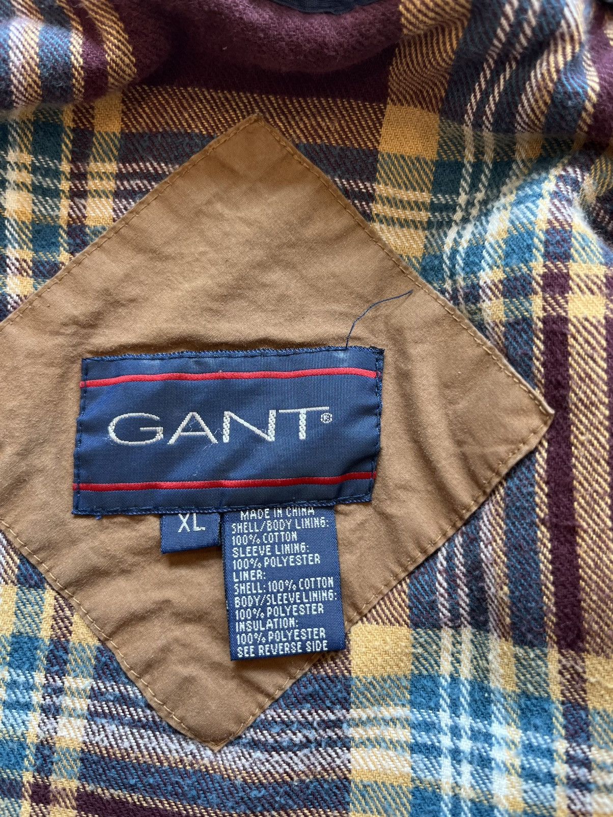 Gant GANT, Bomber Jacket, Utility, Cotton, Striped interior, XL Size US XL / EU 56 / 4 - 3 Thumbnail
