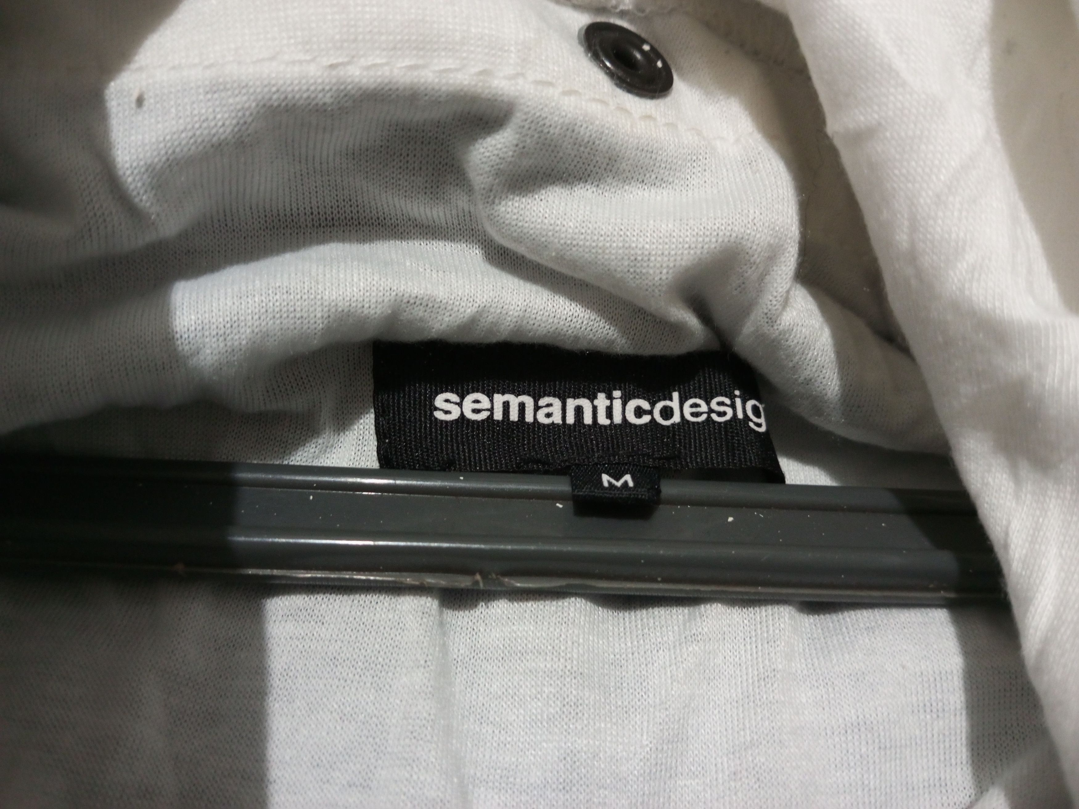 semanticdesign DOUBLE LAYER ZIP HOODIE GOTHIC SEDITIONARIES PUNK Size US M / EU 48-50 / 2 - 4 Thumbnail