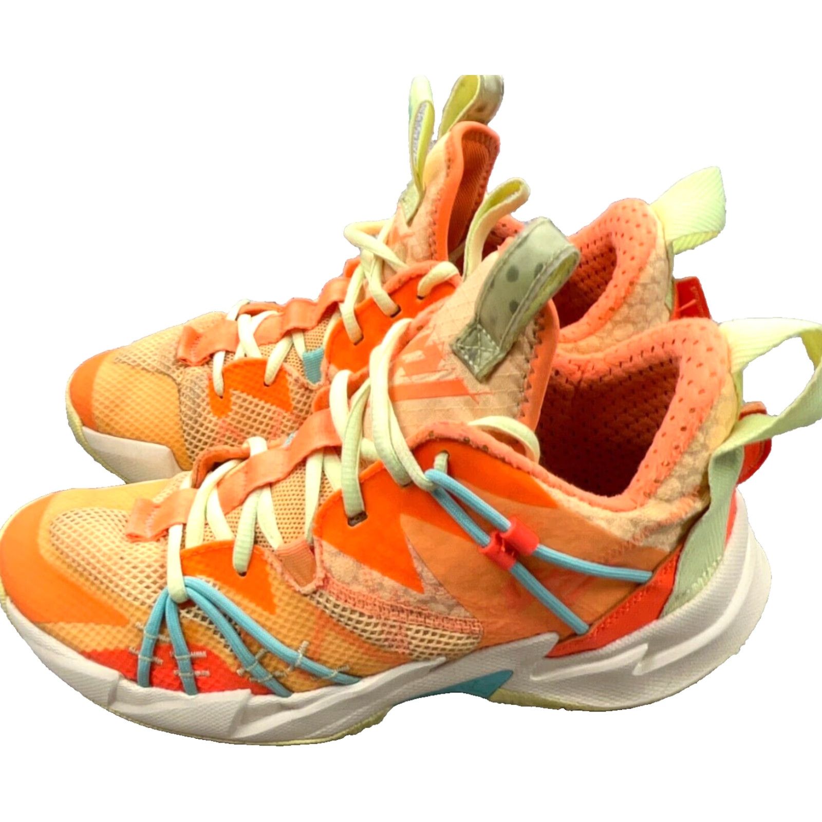 Nike Jordan Why Not Zer0.3 SE Melon Mint Mens Size 8 Sneaker Orange Nike CK6611 800 Size US 7 / EU 40 - 2 Thumbnail